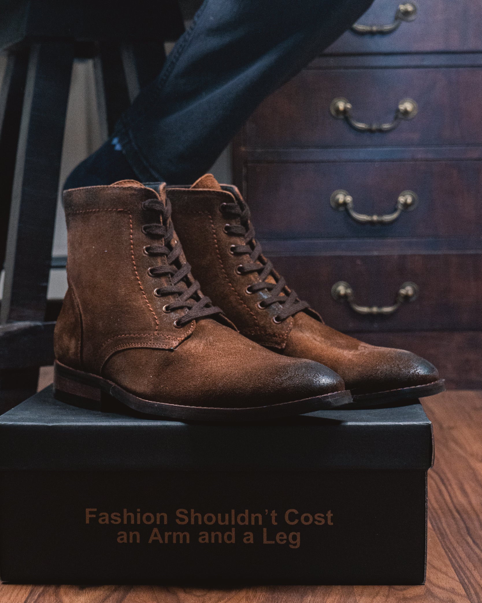 Ambassador Mocha Boots - Image 4