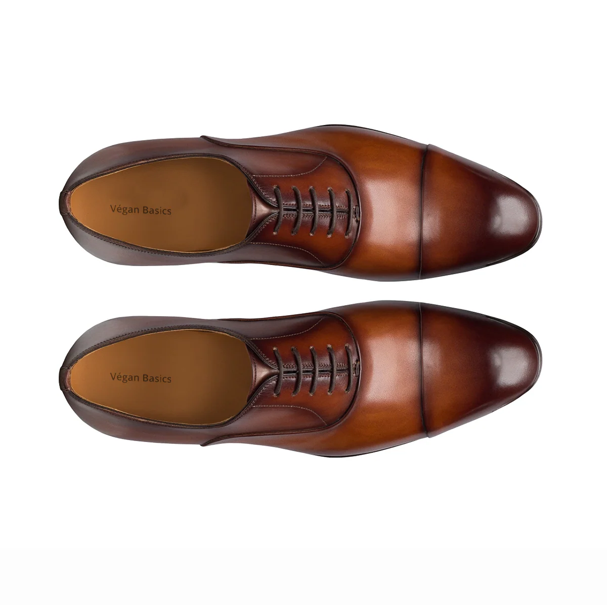 Besro Brown Oxford Shoes - Image 2
