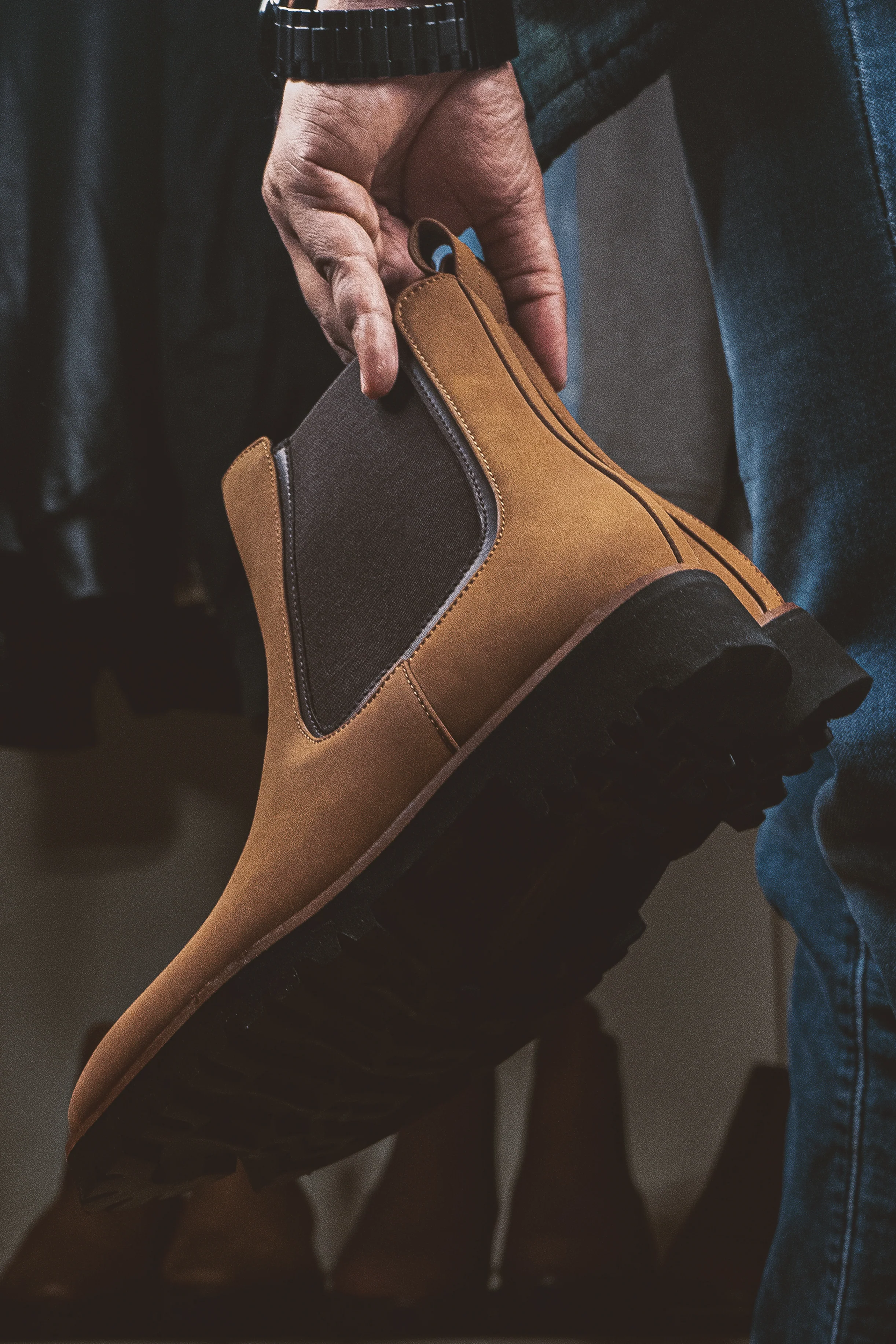 Brigadier Camel Boots - Image 3