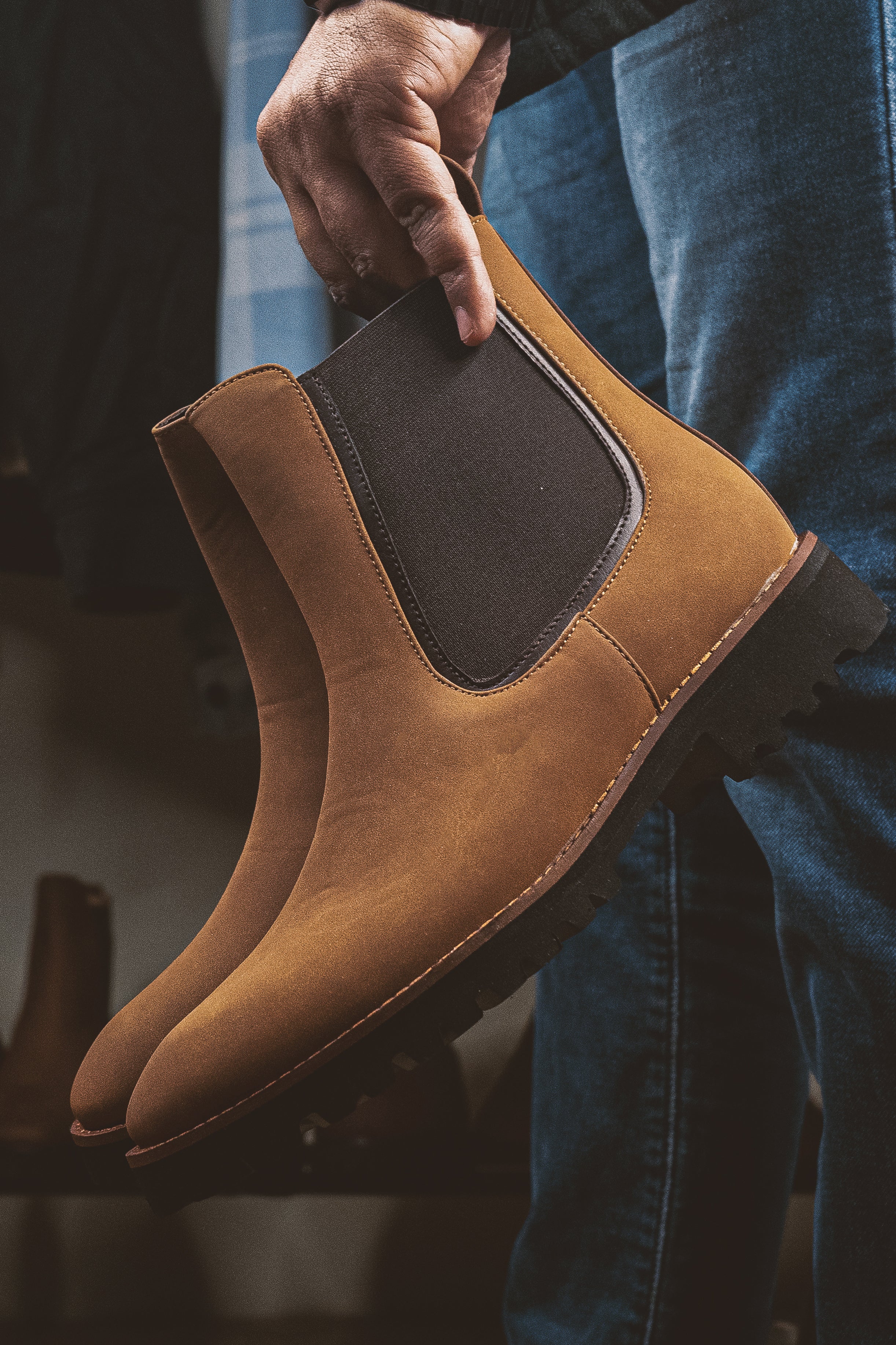 Brigadier Camel Boots - Image 9