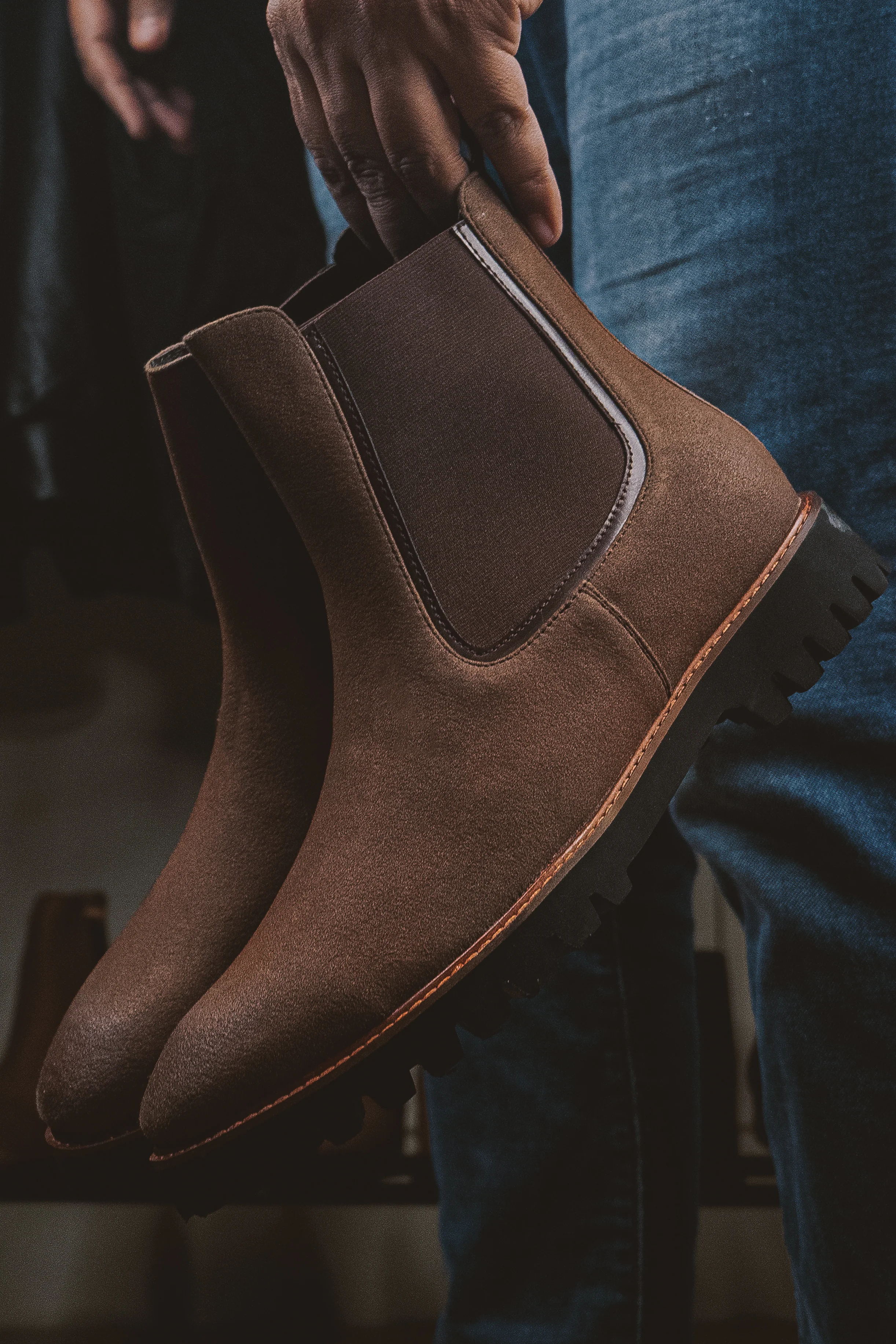 Brigadier Dark Brown Boots - Image 5