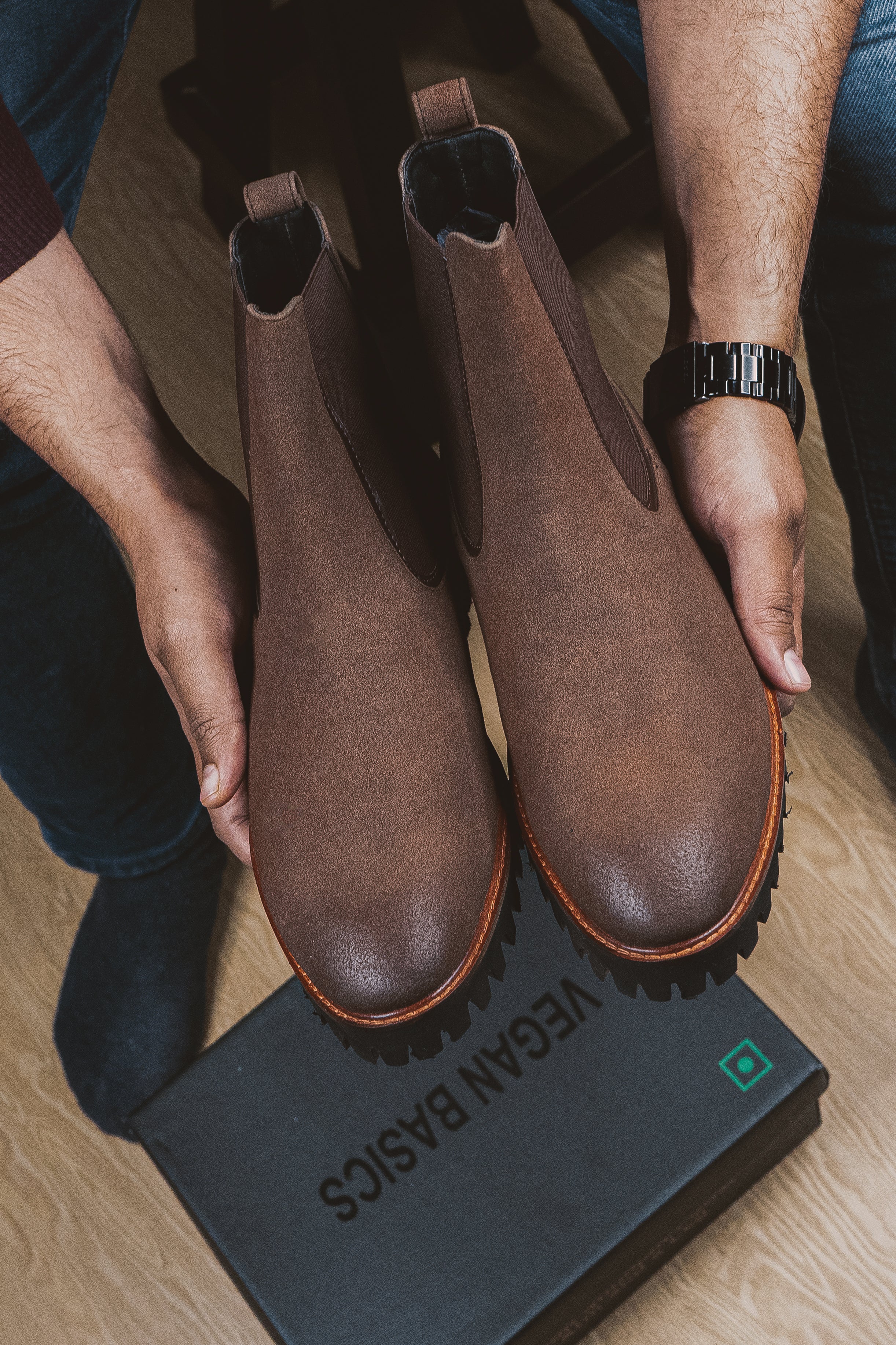 Brigadier Dark Brown Boots - Image 8
