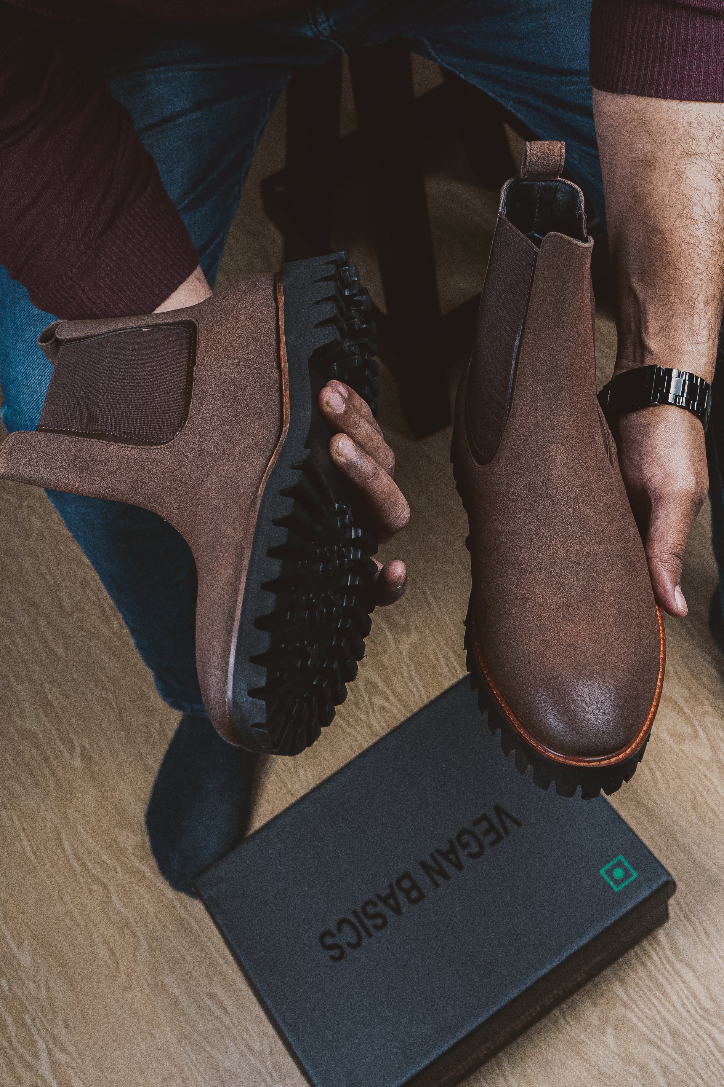 Brigadier Dark Brown Boots - Image 9