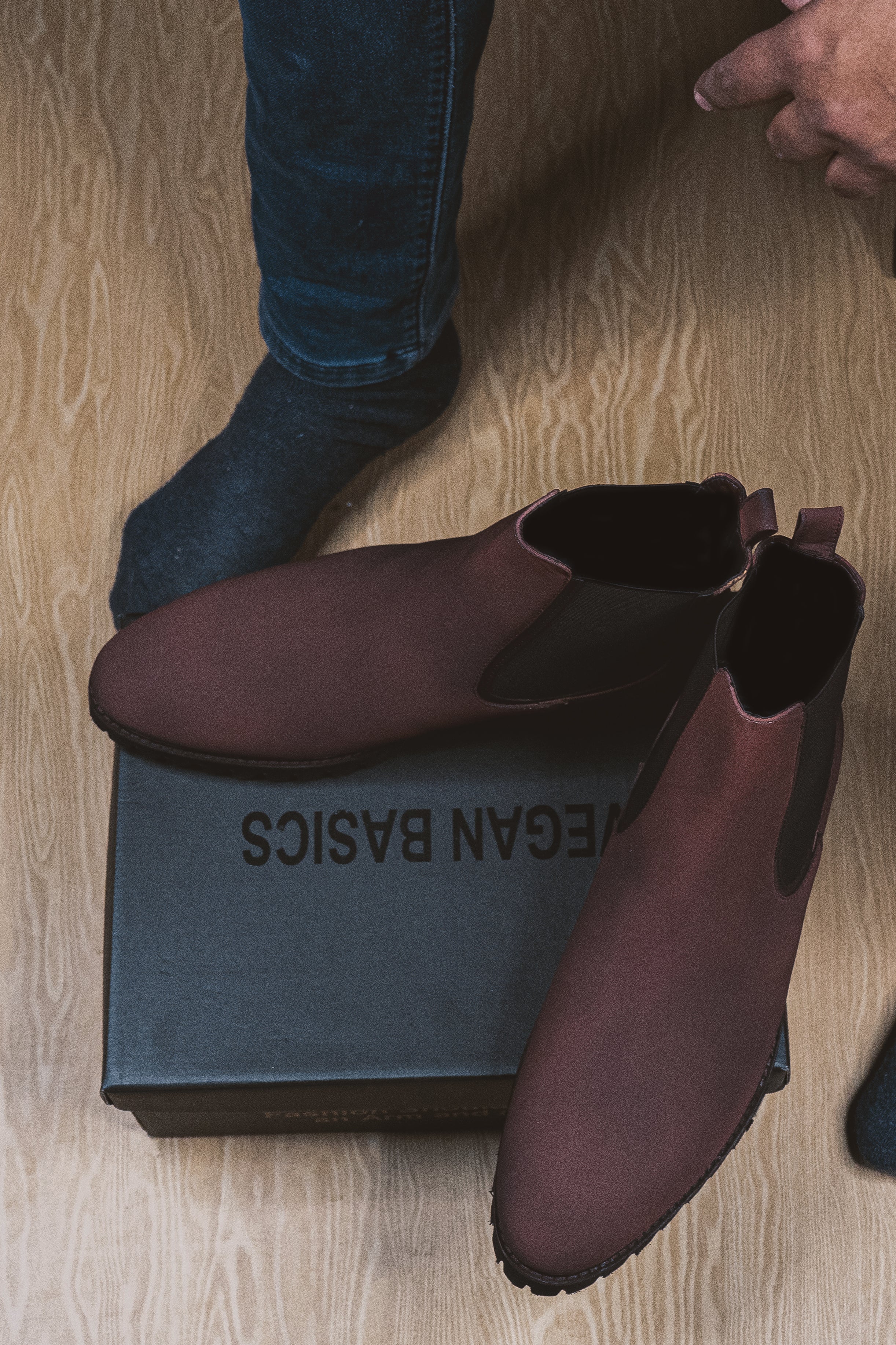Brigadier Dark Burgundy Boots - Image 12