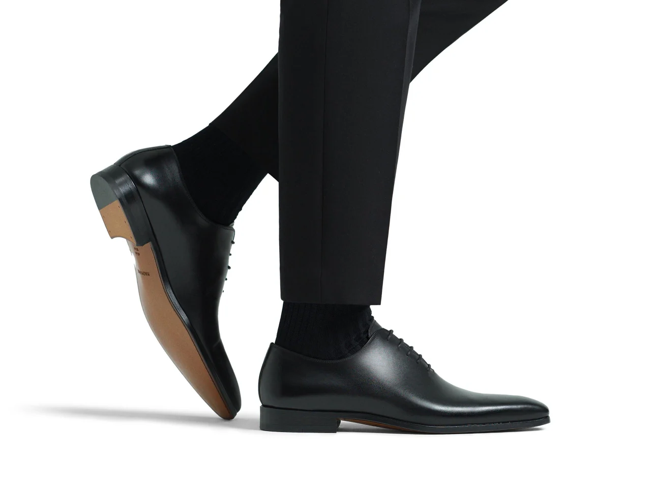 Bruzo Black Oxford Shoes - Image 4