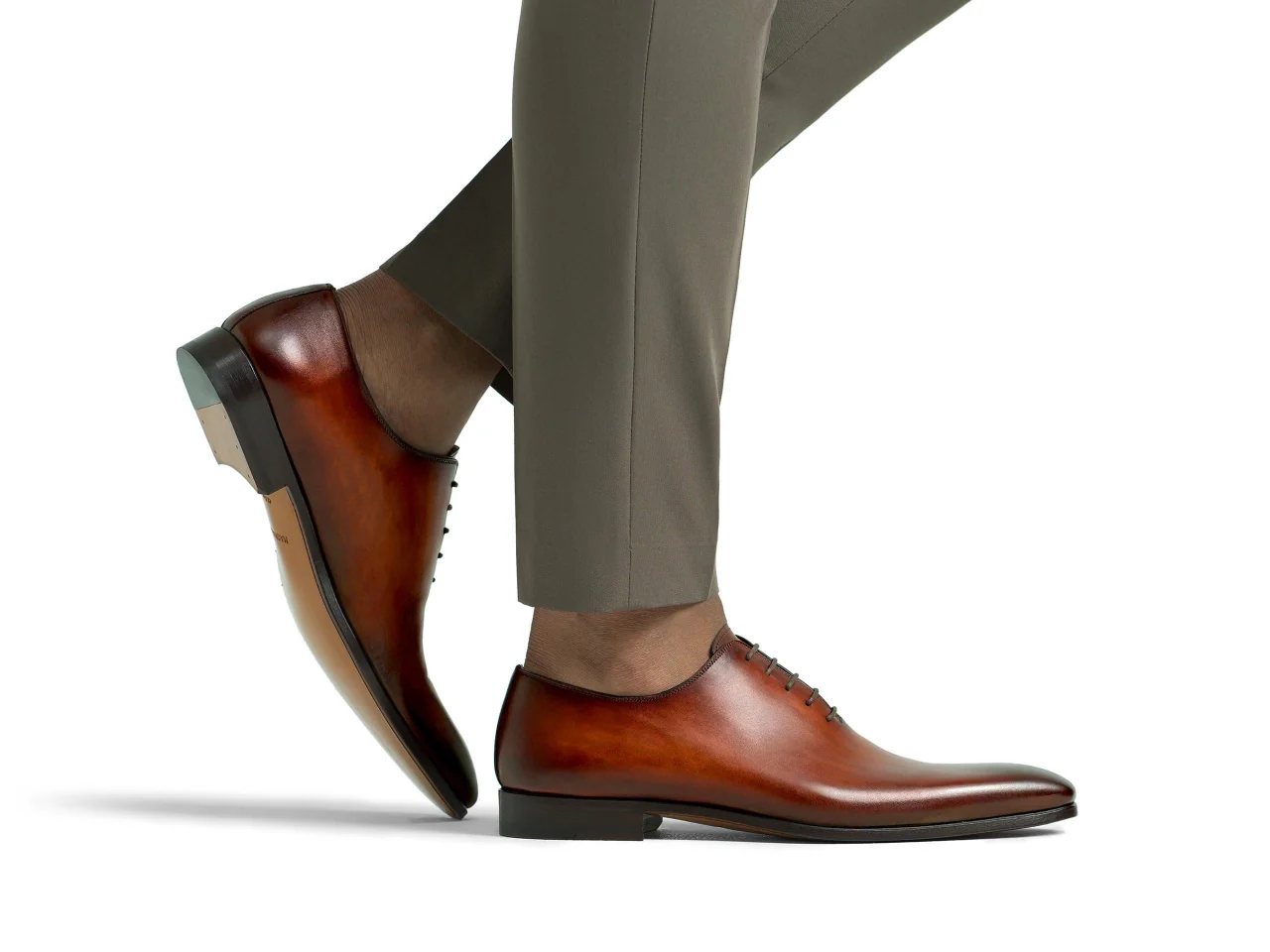 Bruzo Brown Oxford Shoes - Image 4