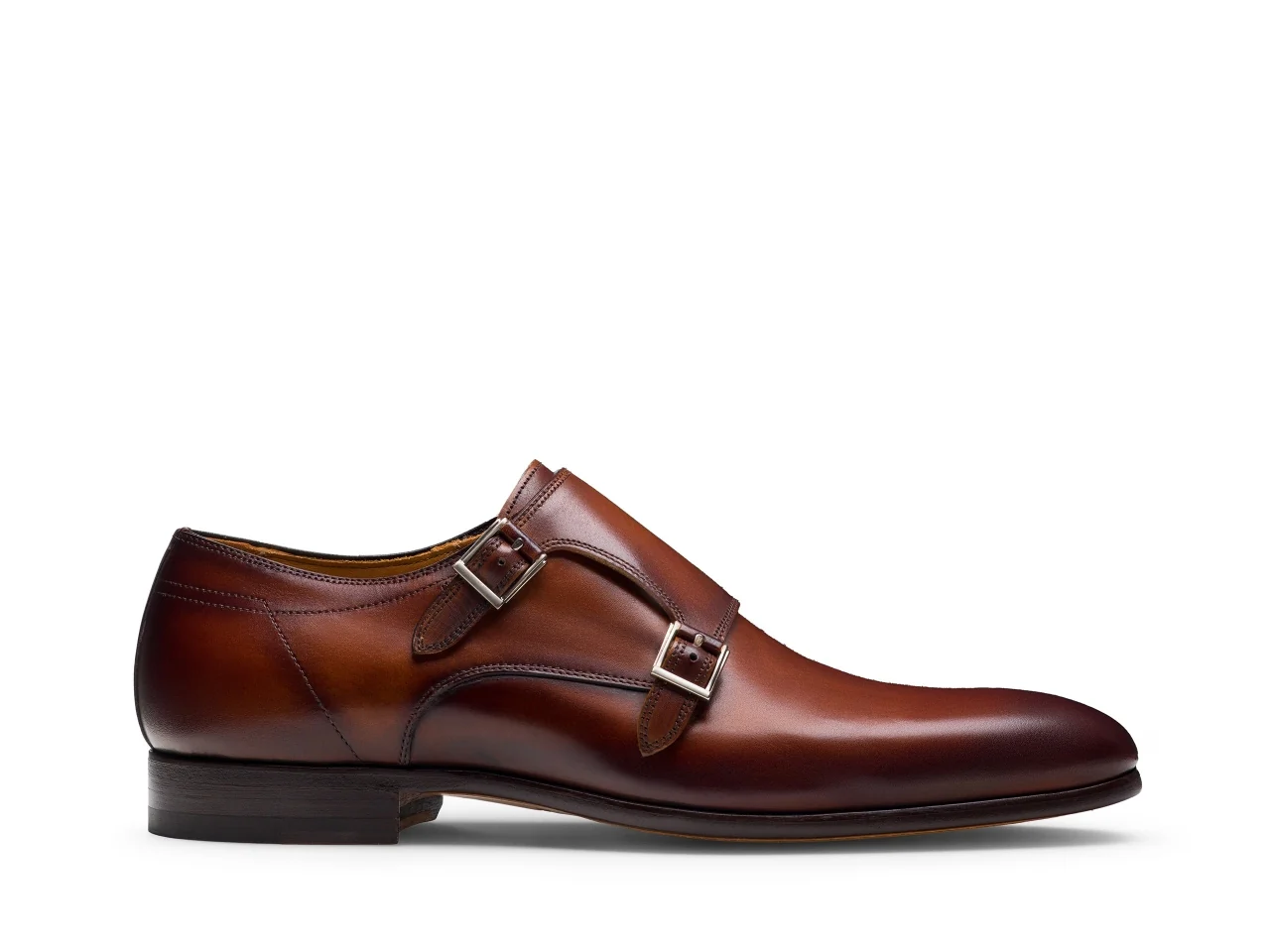 Burno Brown Monk Shoes - Image 2