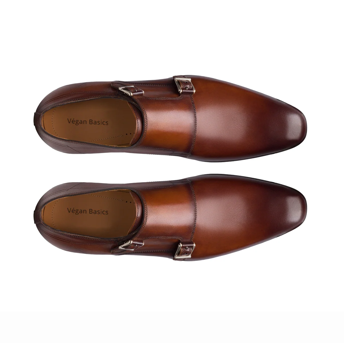 Burno Brown Monk Shoes - Image 3