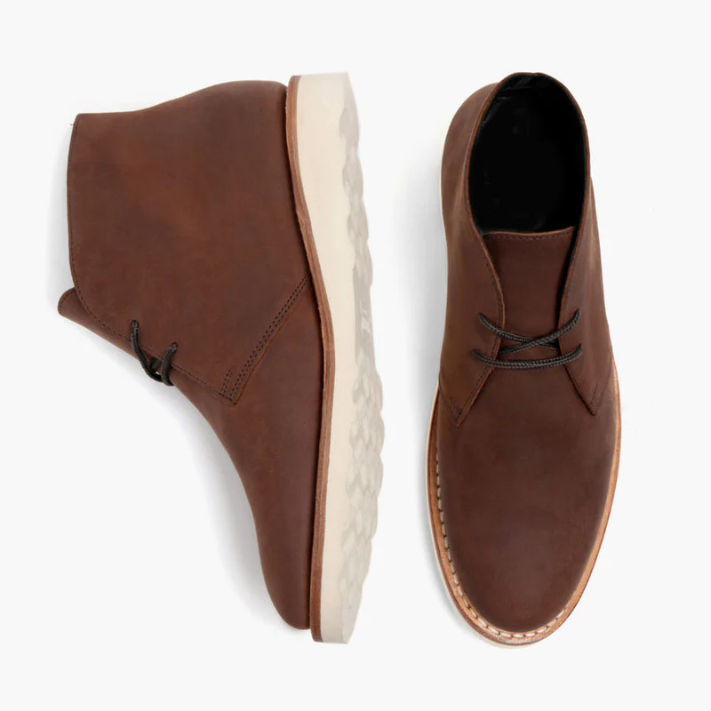 Cavalier White Sole Tan Boots - Image 3