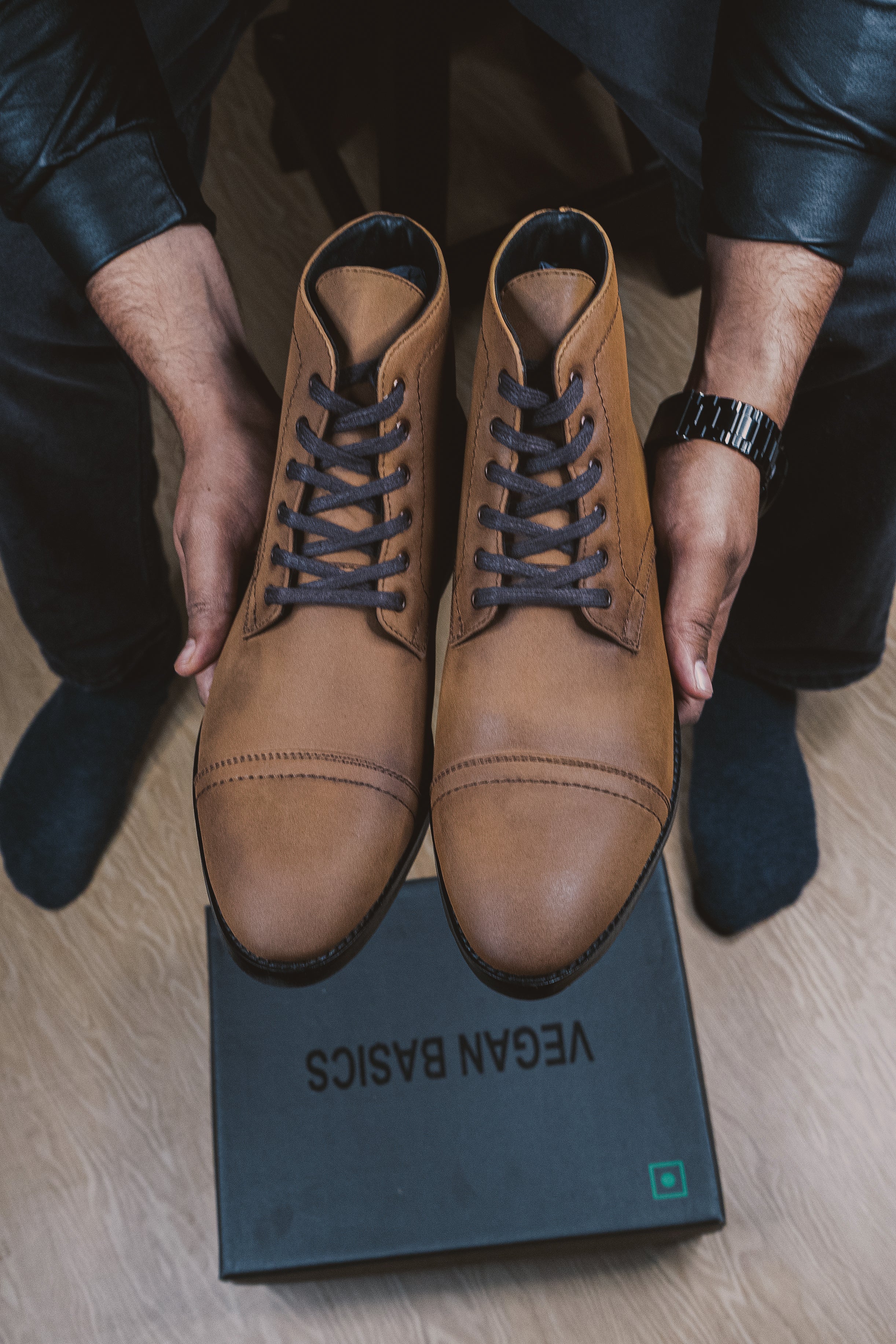 Chancellor Dark Tan Boots - Image 4