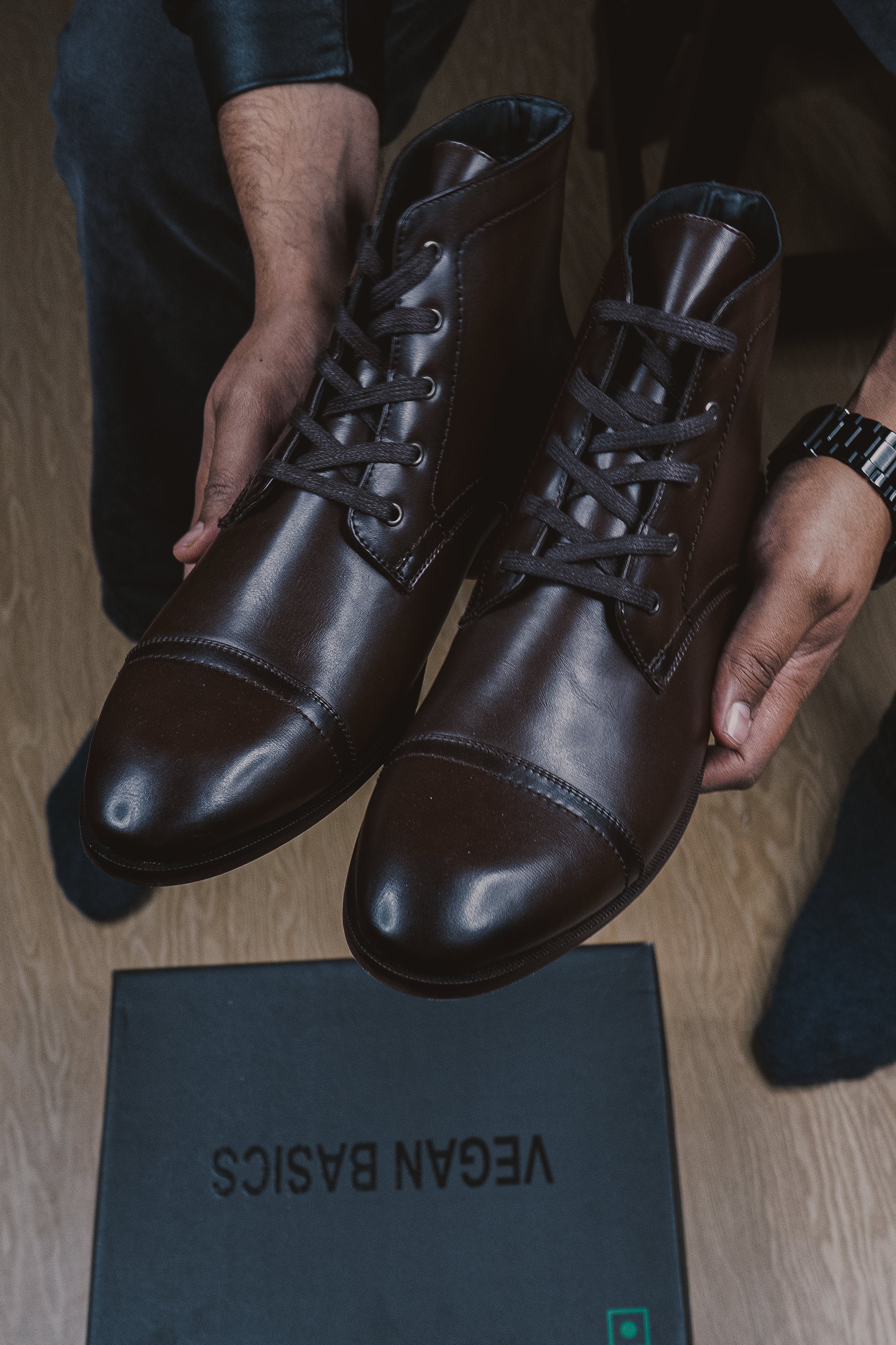 Chancellor Rich Mahogany Boots - Image 5