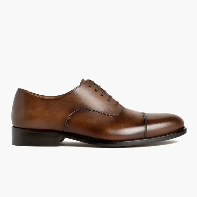 Classo Brown Oxford Shoes - Image 2