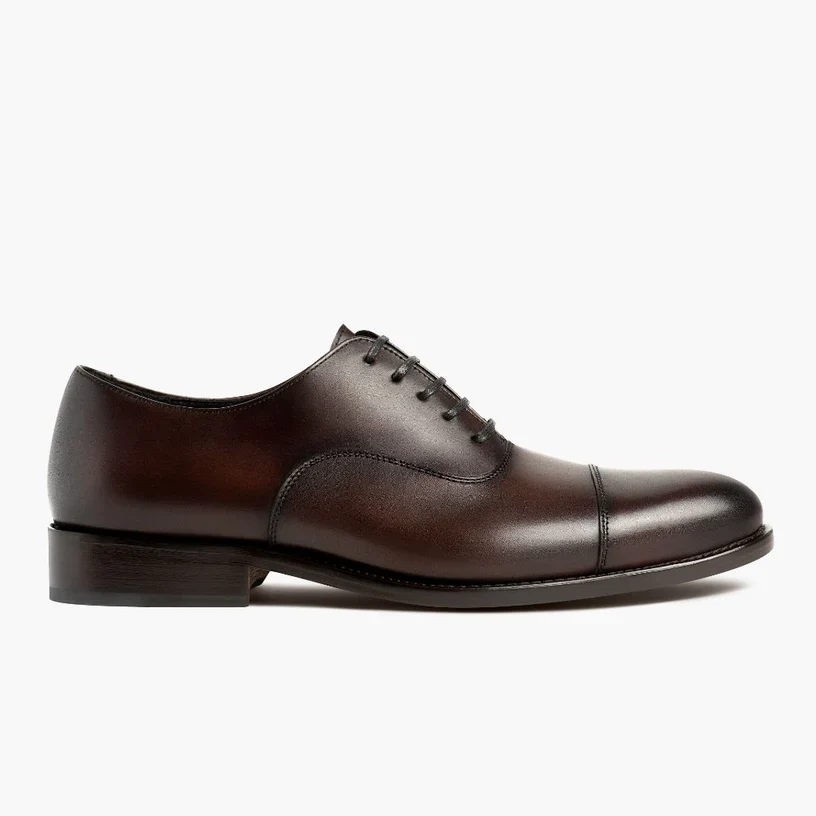 Classo Tobacco Oxford Shoes - Image 2