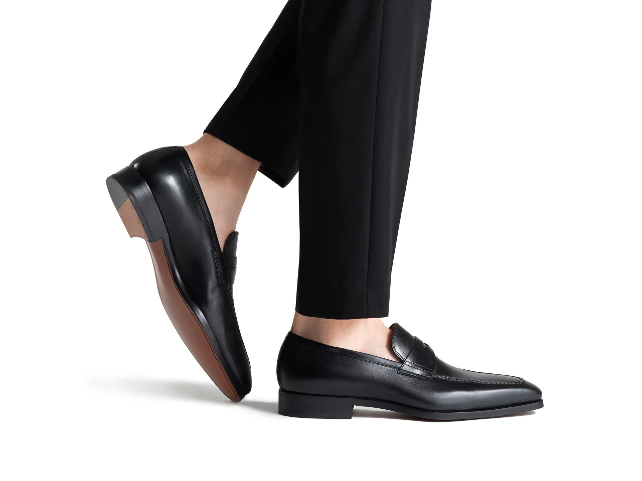 Forka Black Casual Shoes - Image 3