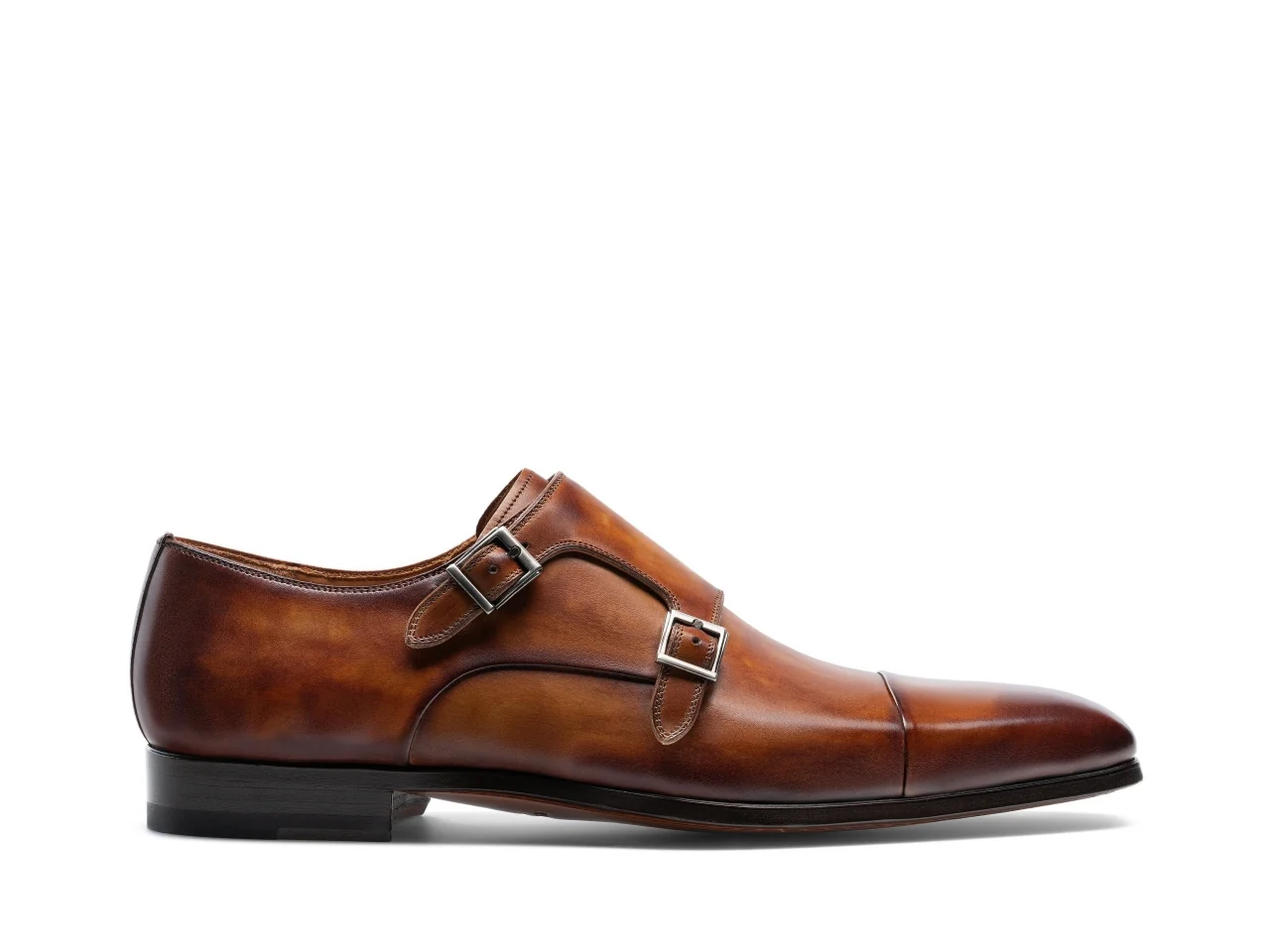 Gigo Brown Monk Shoes - Image 2