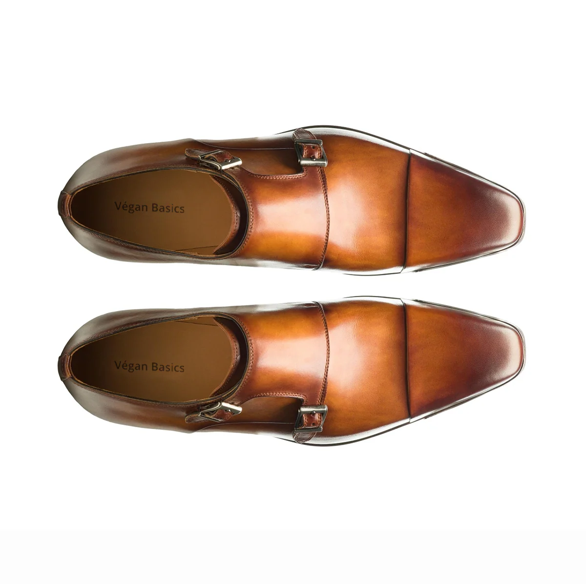 Gigo Brown Monk Shoes - Image 4