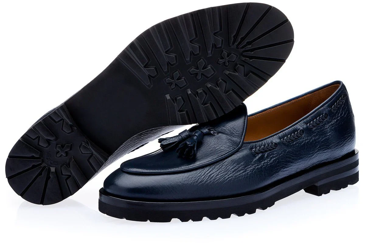 Hugan Blue Casual Shoes - Image 3