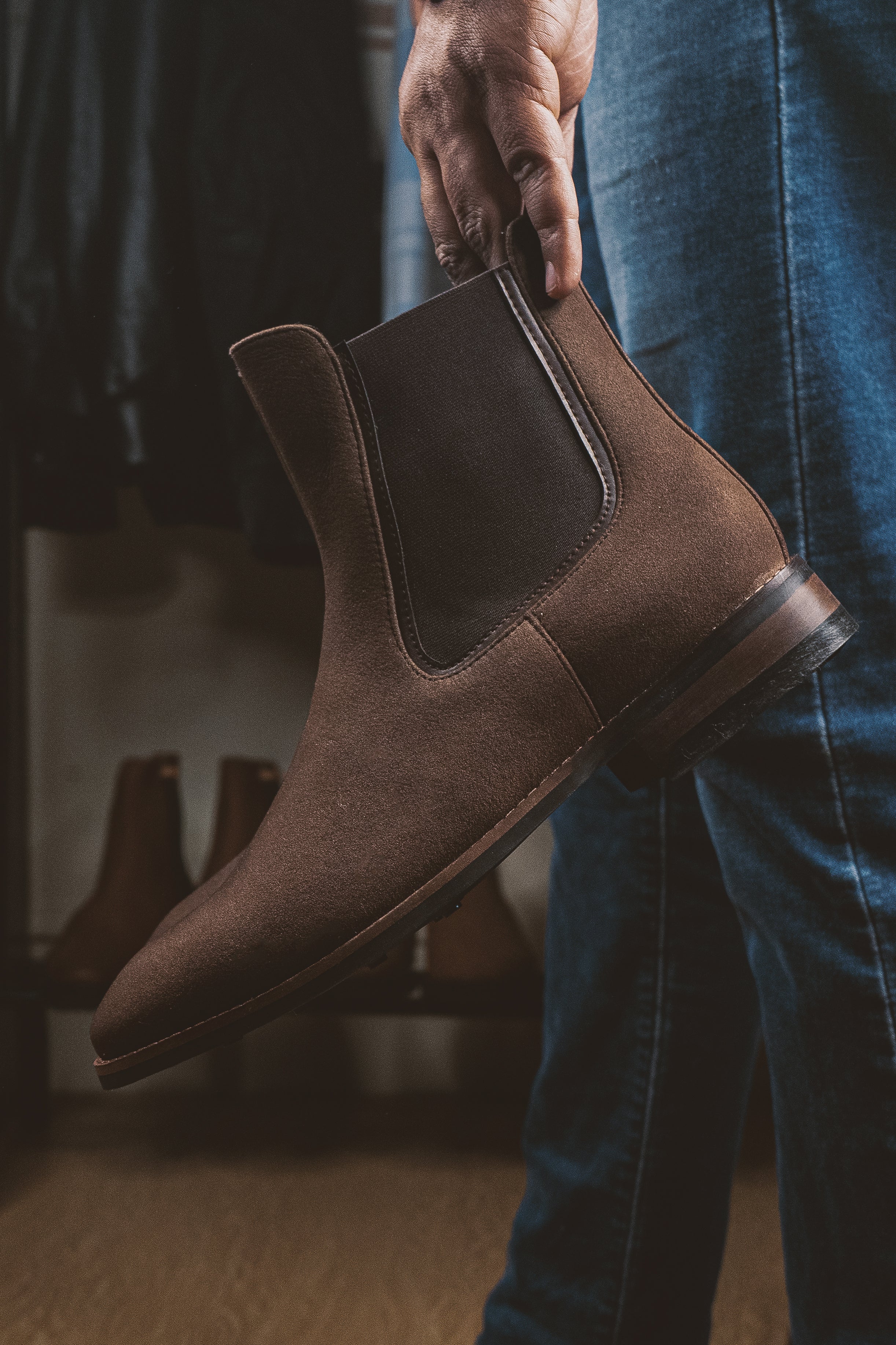 Ironclad Chocolate Suede Boots - Image 5