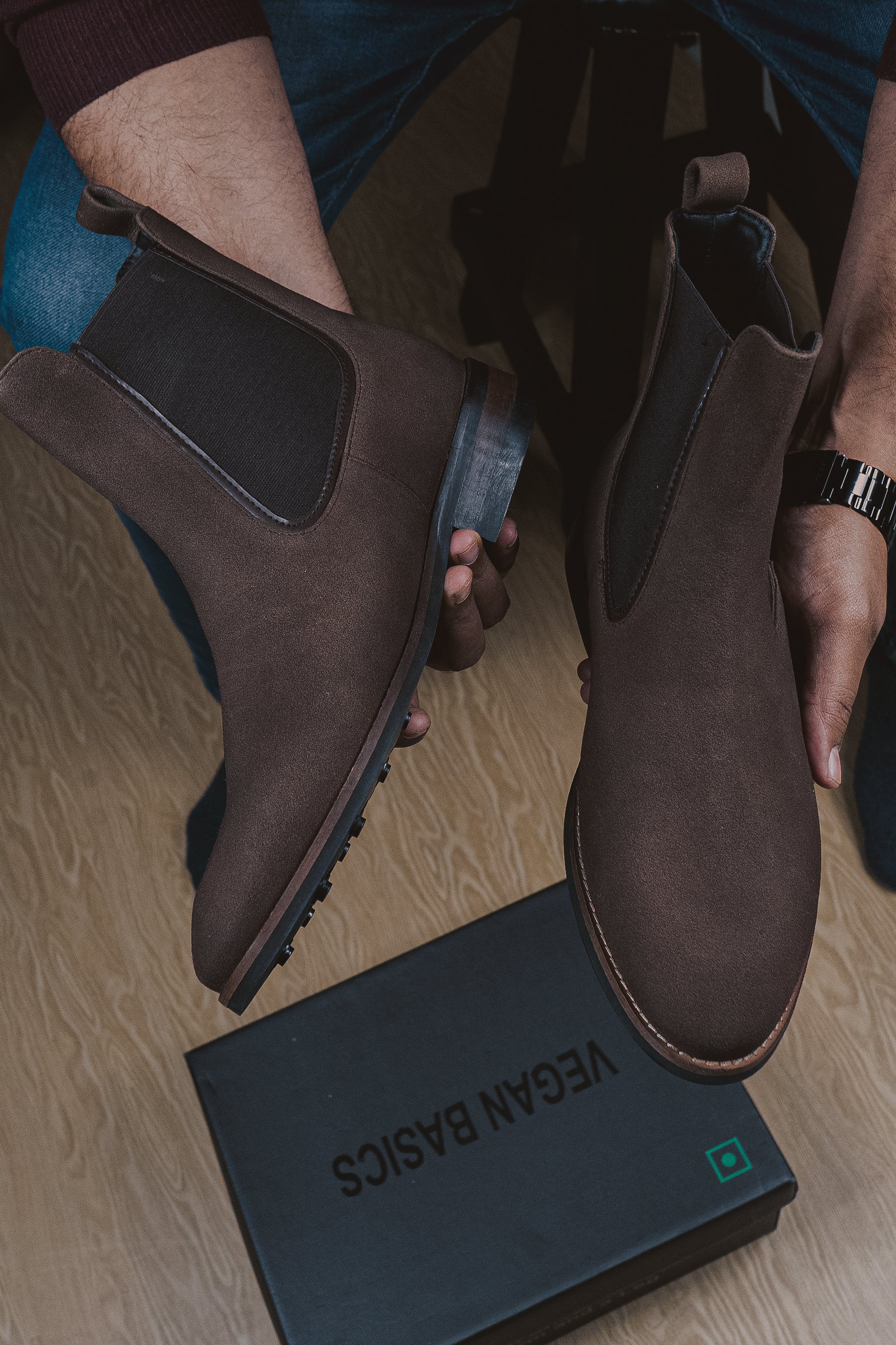 Ironclad Chocolate Suede Boots - Image 8