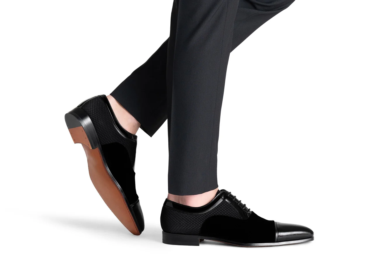 Kalo Black Patent Oxford Shoes - Image 4
