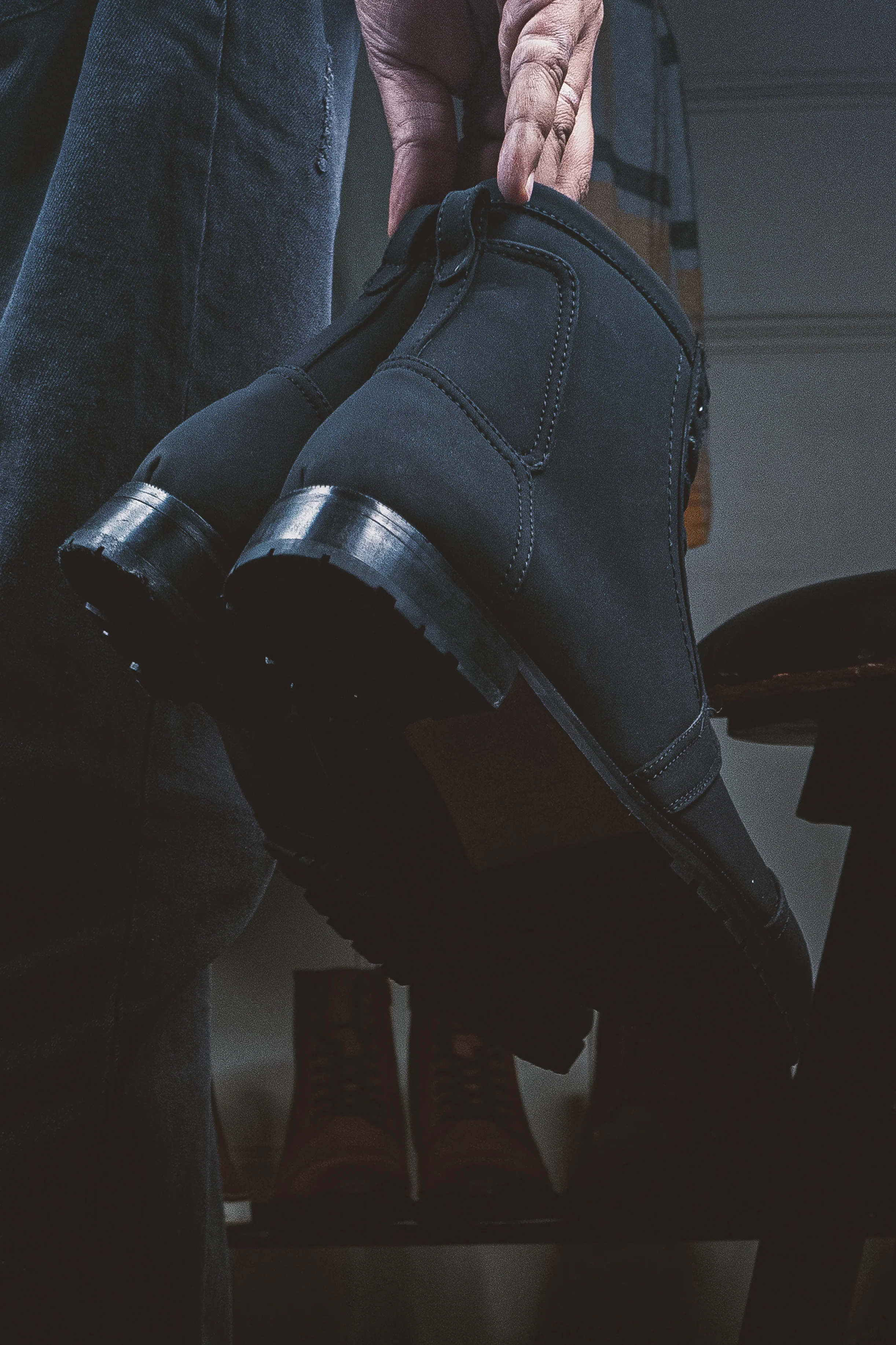 Knight Black Matte Boots - Image 11