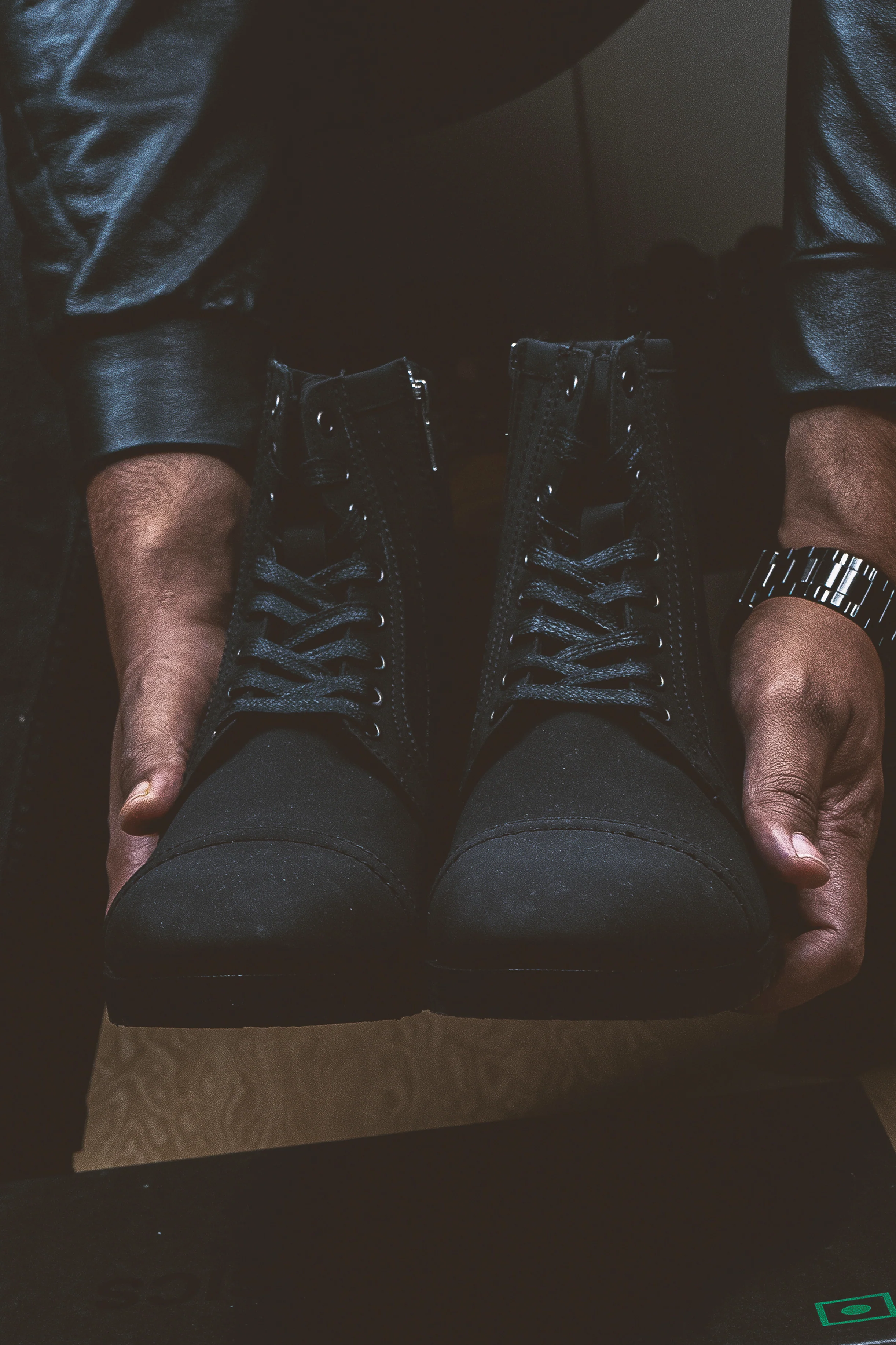 Knight Black Matte Boots - Image 4