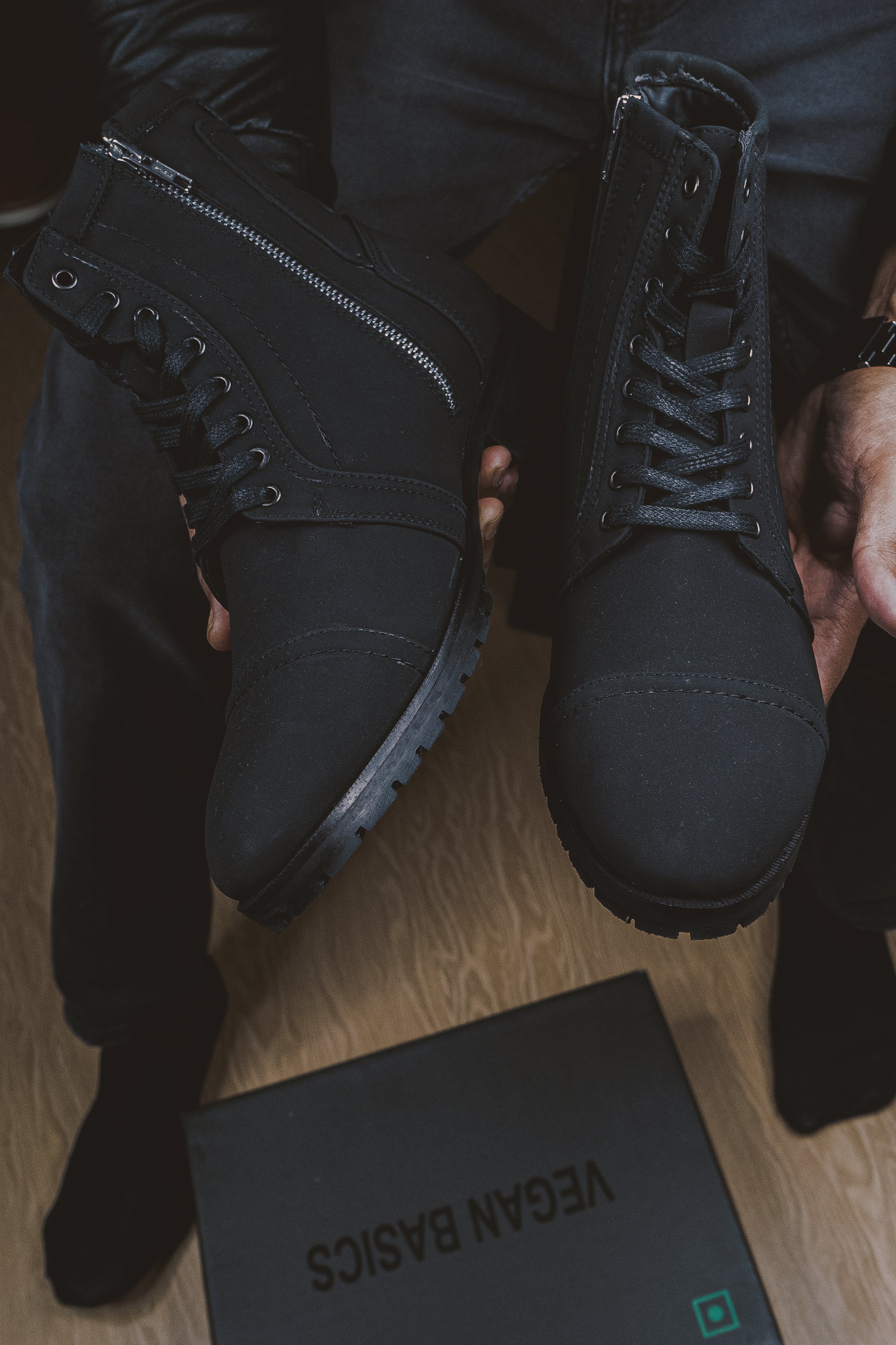 Knight Black Matte Boots - Image 5
