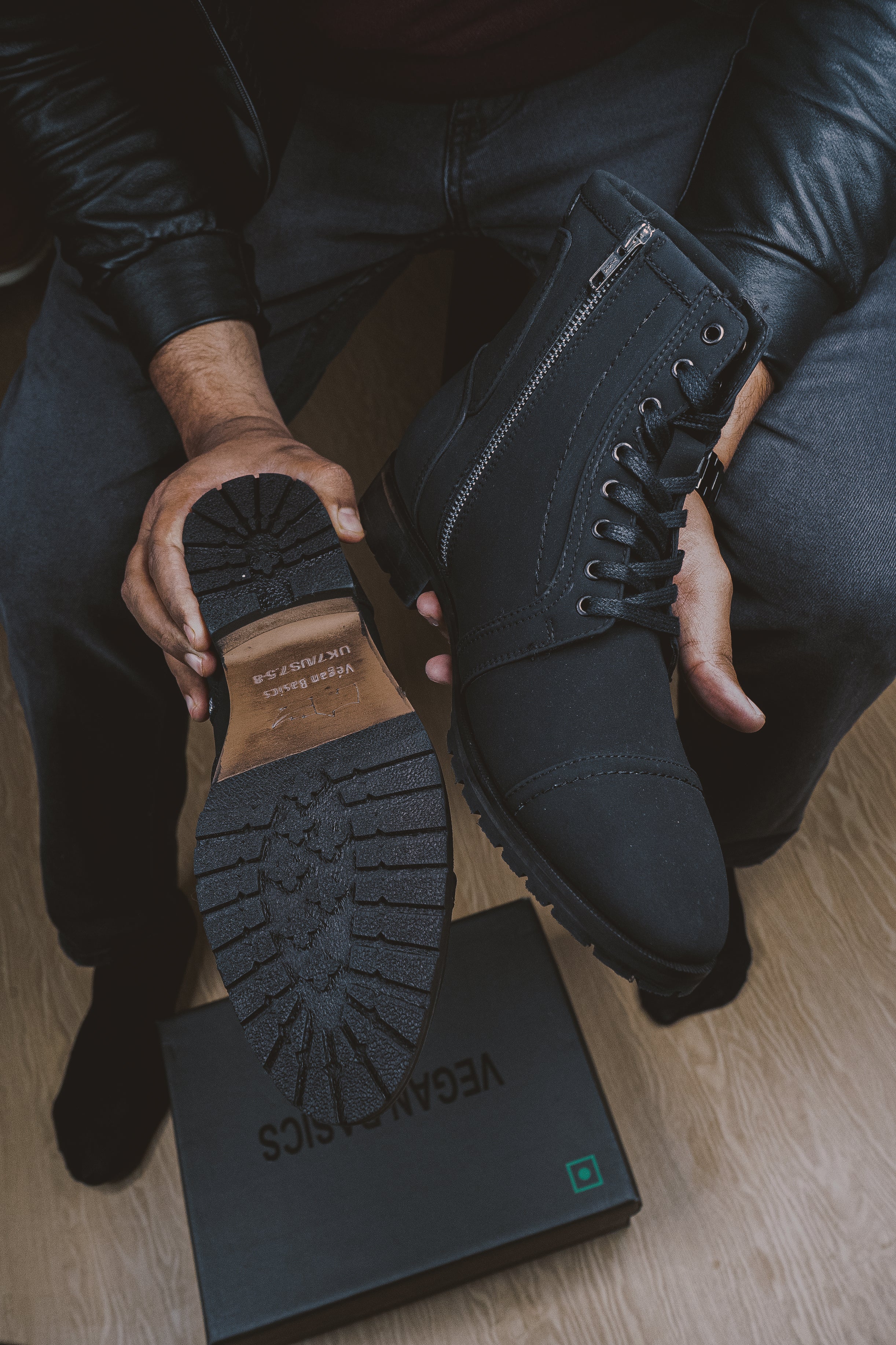 Knight Black Matte Boots - Image 6