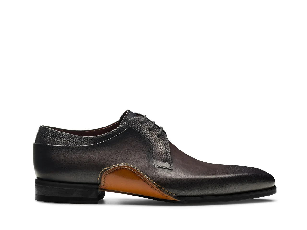 Loco Grey Derby Shoes - Image 2