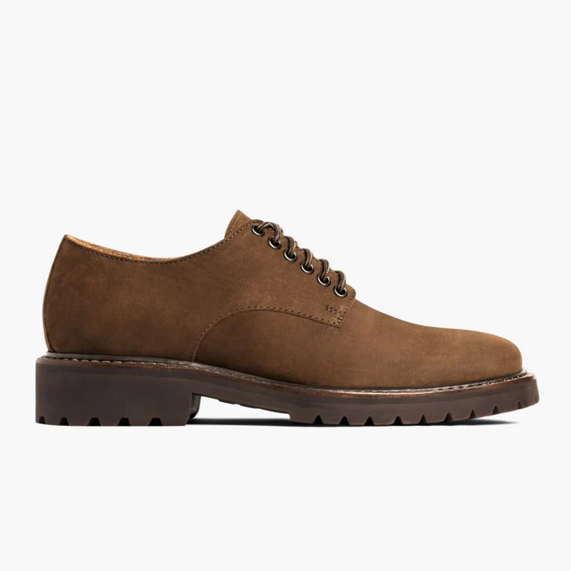 Luca Brown Suede Broader Shoes - Image 2