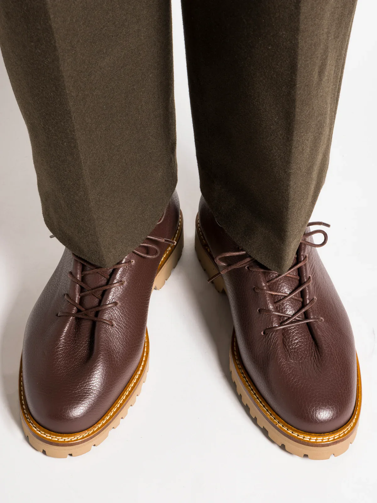 Lufian Brown Shoes - Image 4