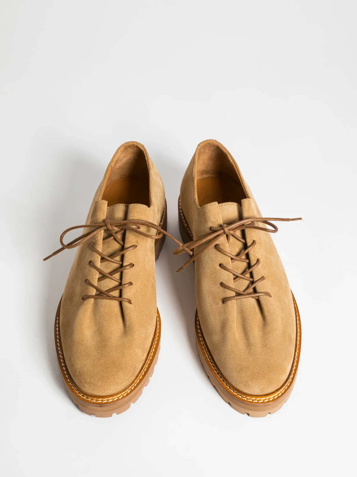Lufian Tan Suede Shoes - Image 3