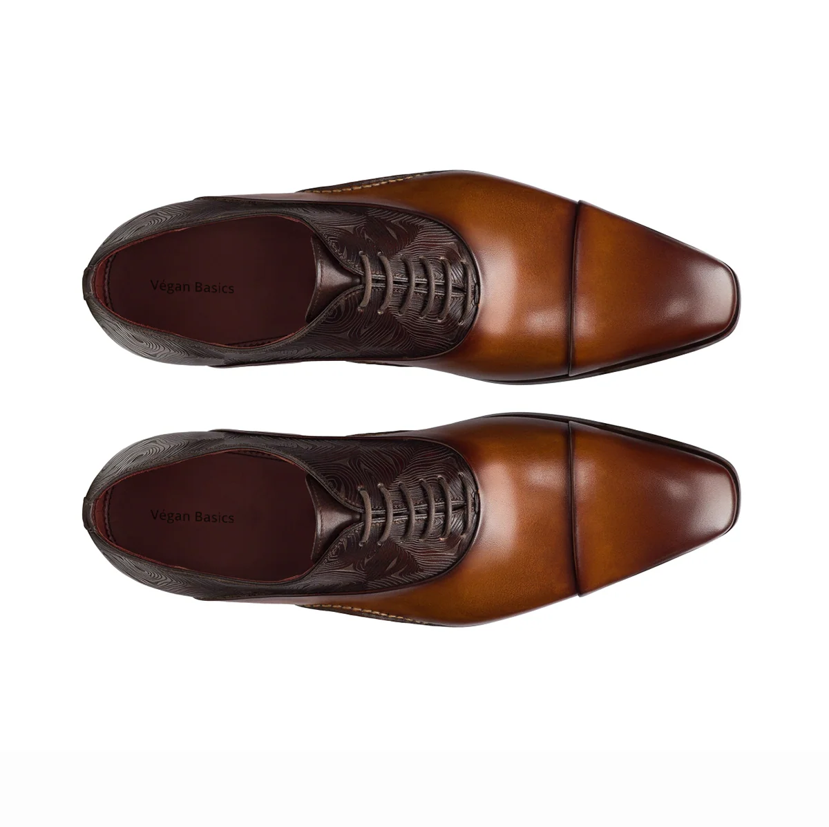 Maca Brown Oxford Shoes - Image 4
