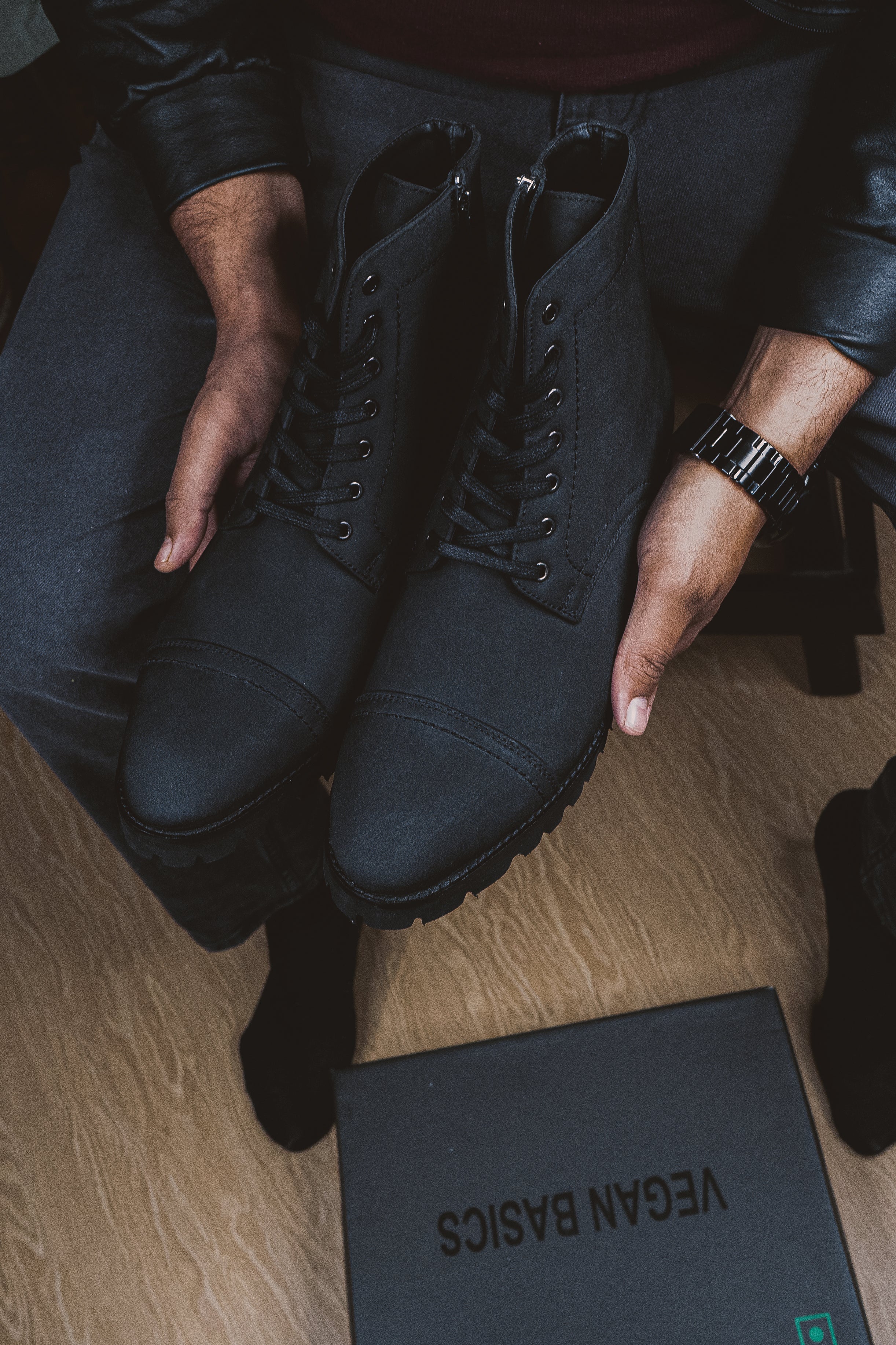 Magistrate Black Matte Boots - Image 11