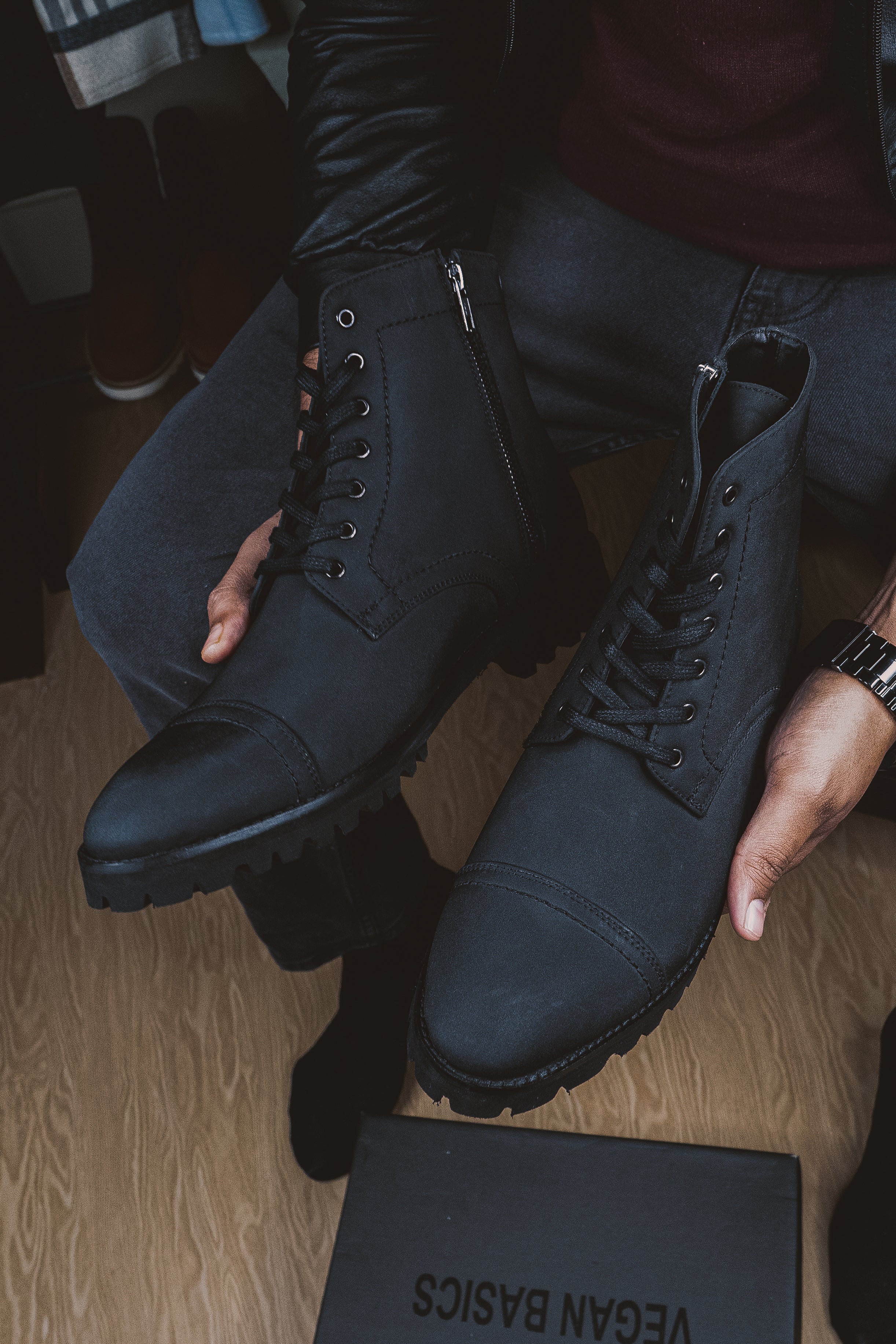 Magistrate Black Matte Boots - Image 14