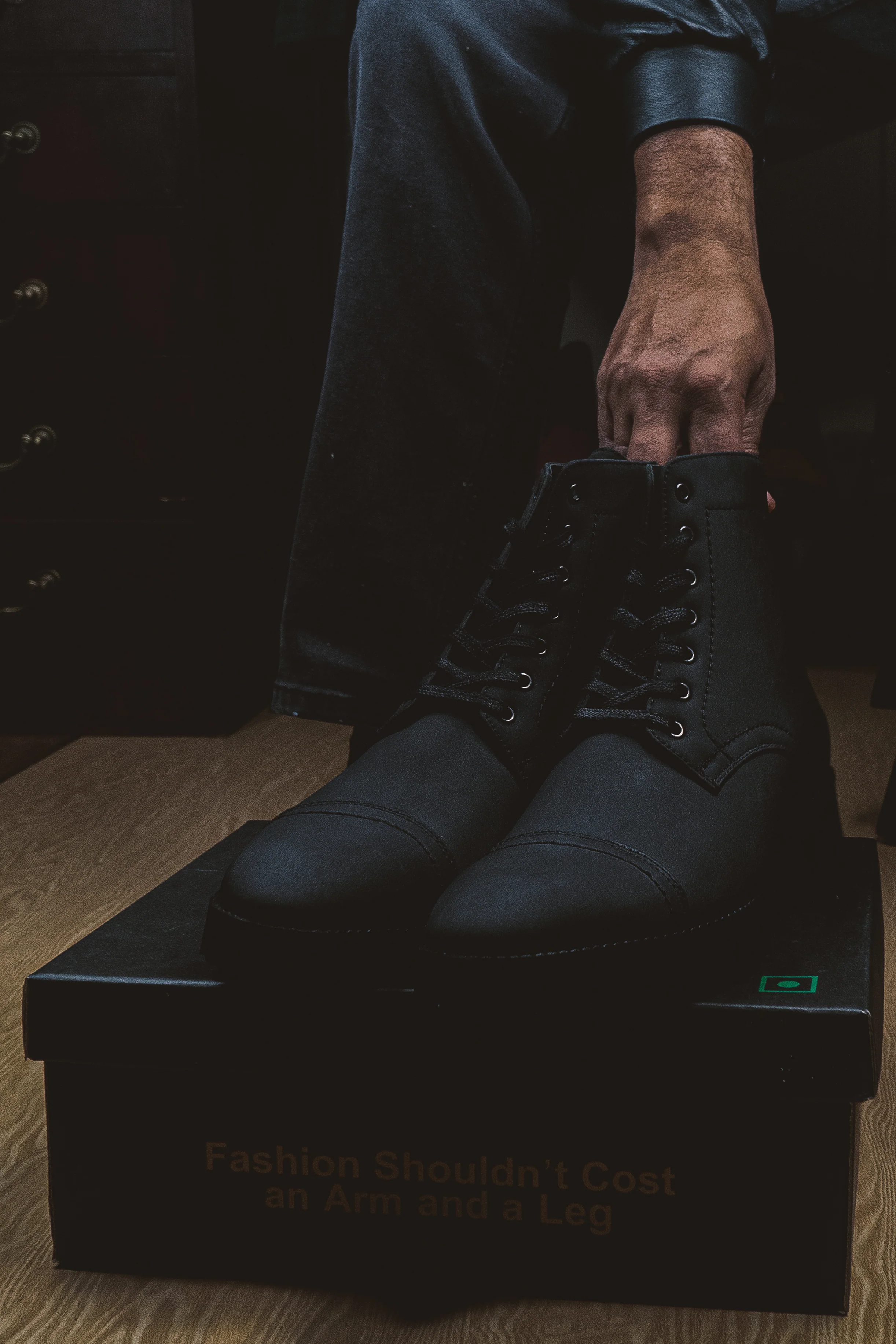 Magistrate Black Matte Boots - Image 4