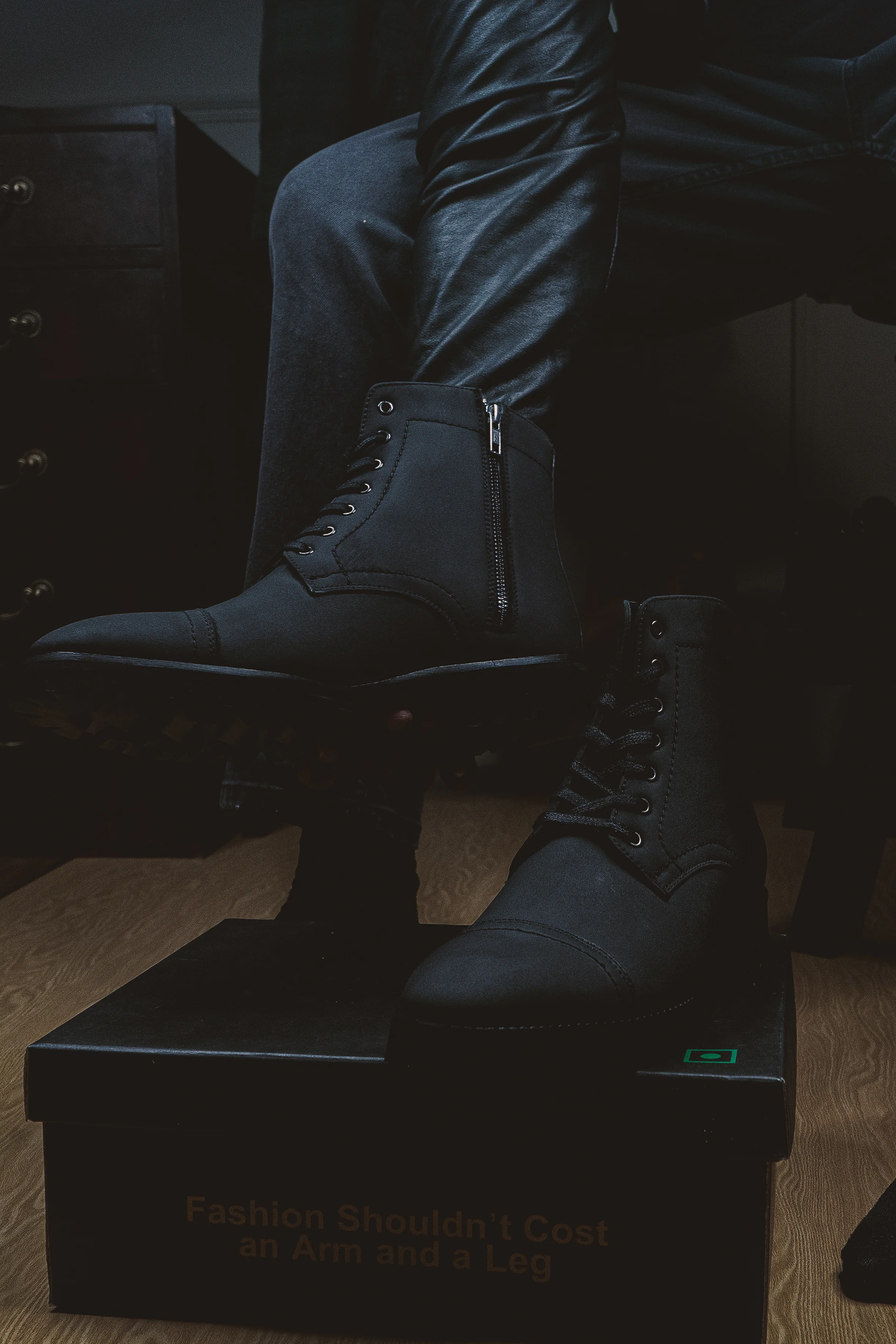 Magistrate Black Matte Boots - Image 5