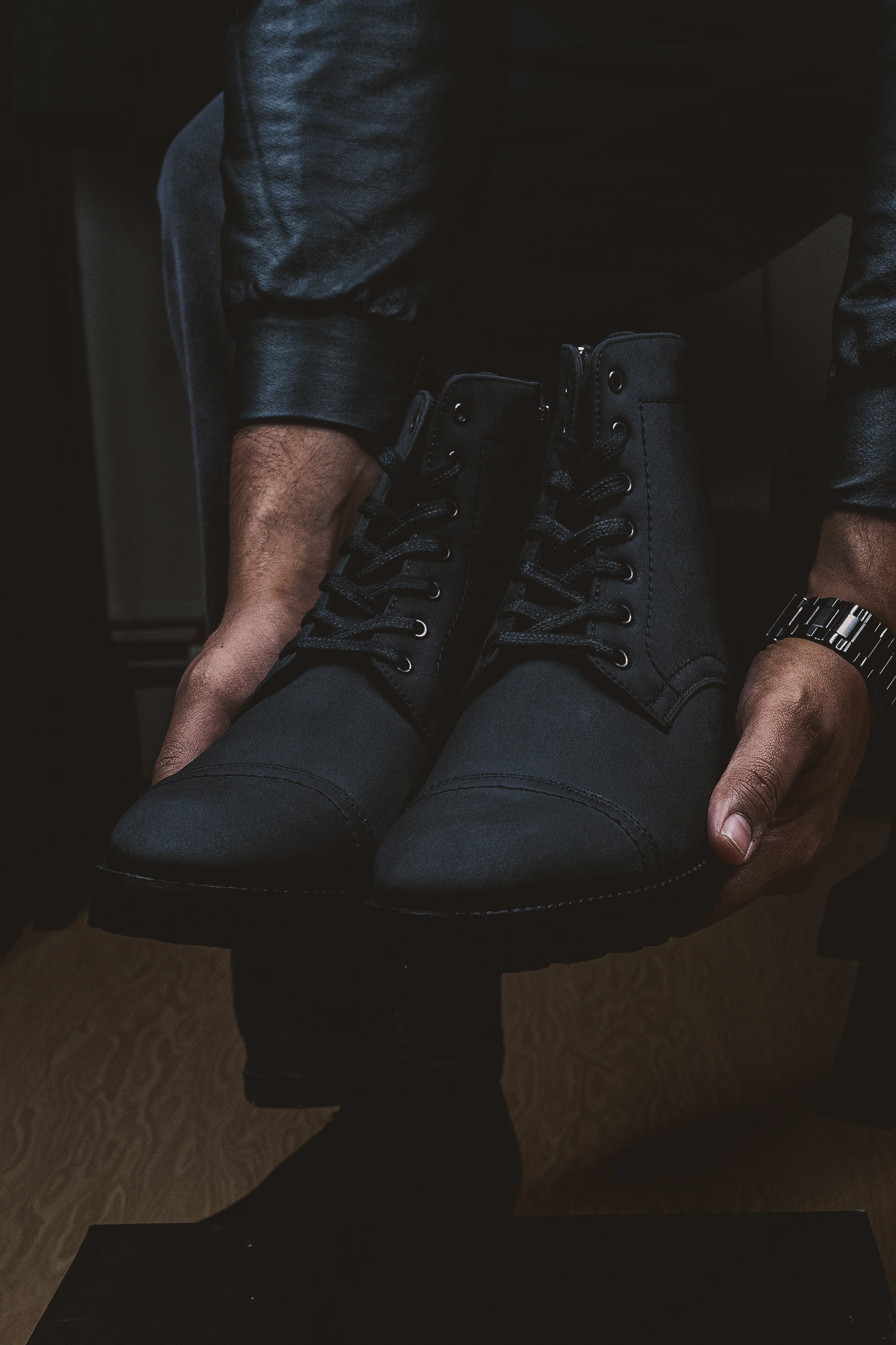 Magistrate Black Matte Boots - Image 9