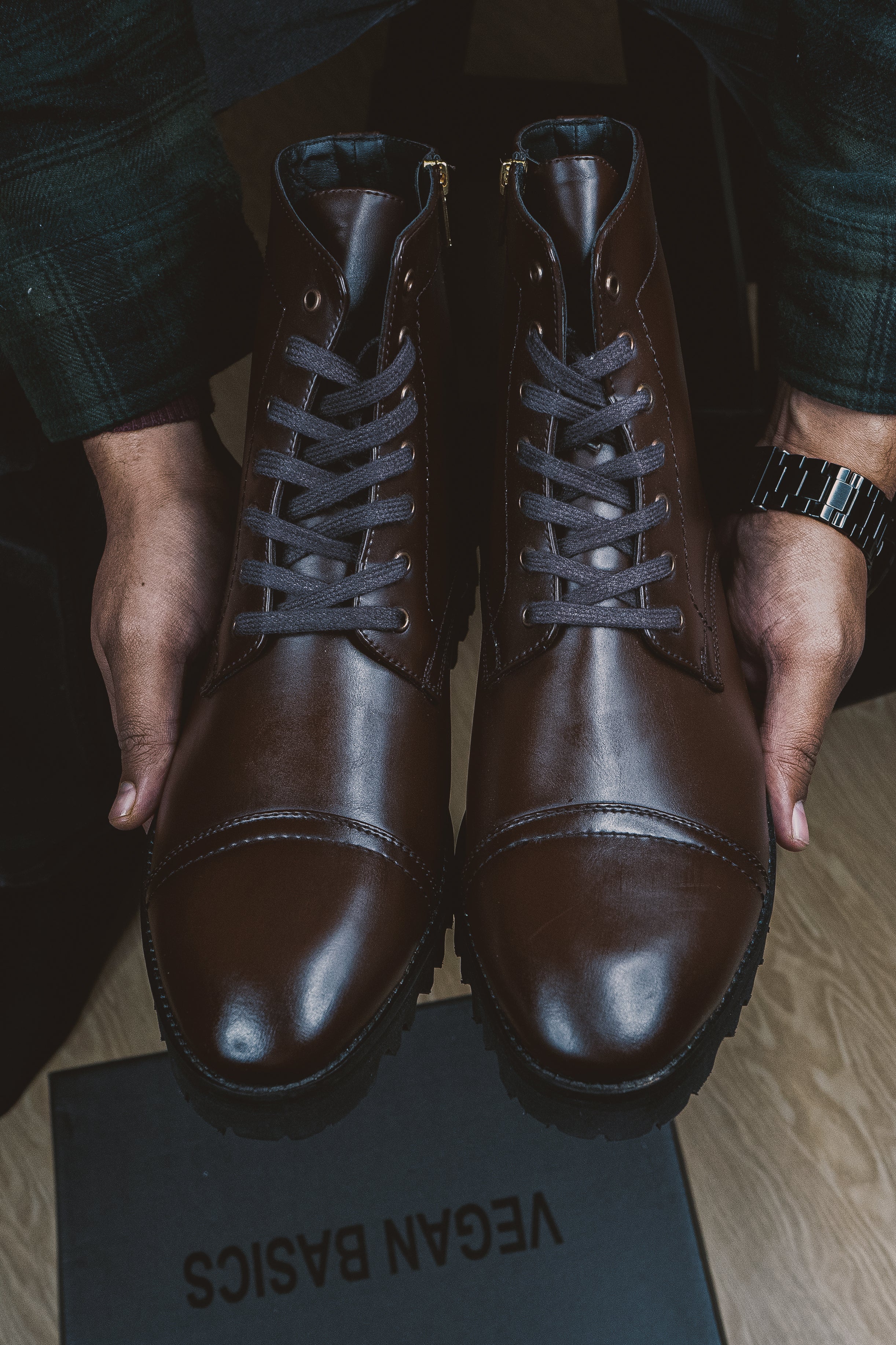 Magistrate Dark Coffee Boots - Image 11