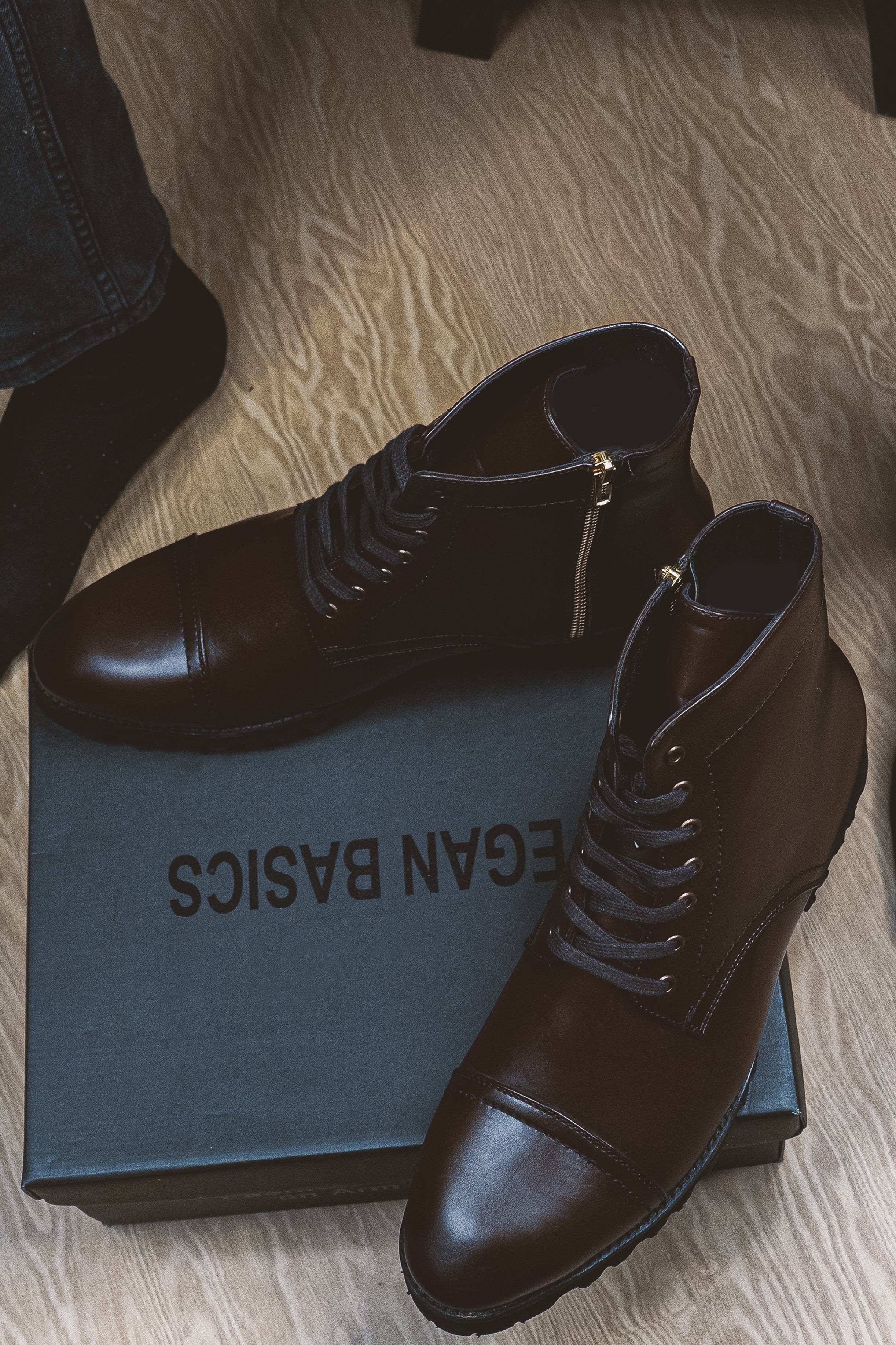 Magistrate Dark Coffee Boots - Image 3