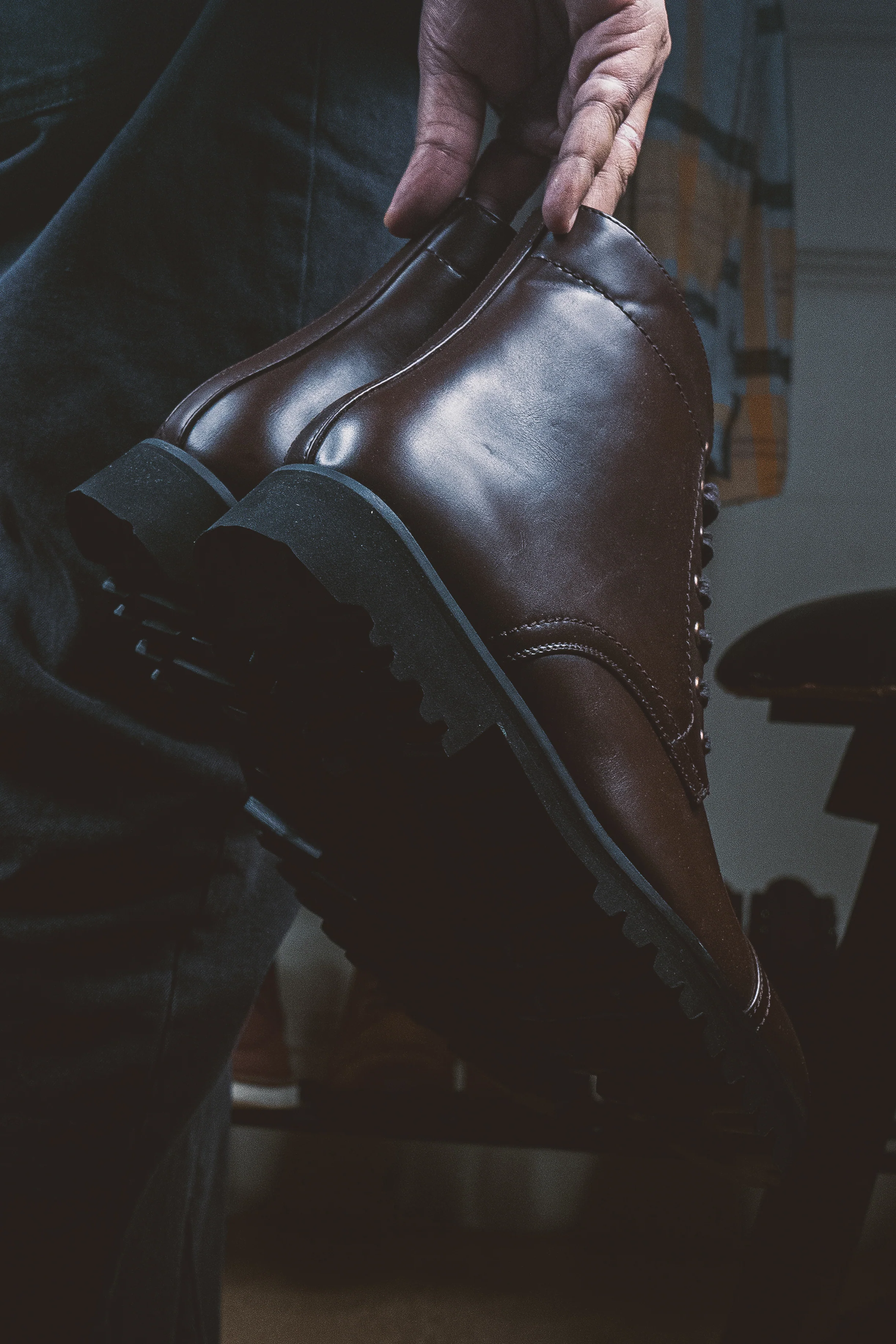 Magistrate Dark Coffee Boots - Image 6