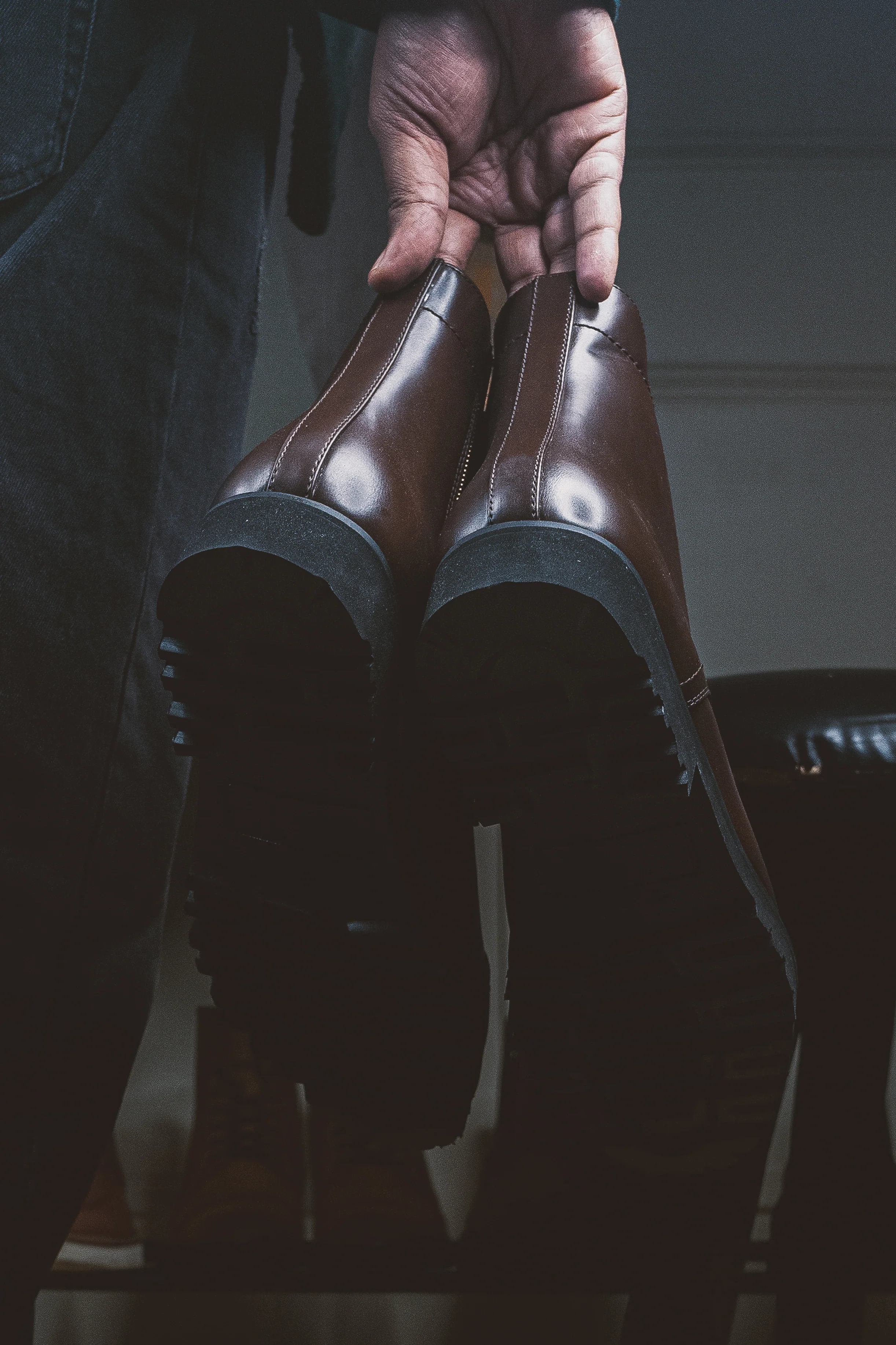 Magistrate Dark Coffee Boots - Image 7