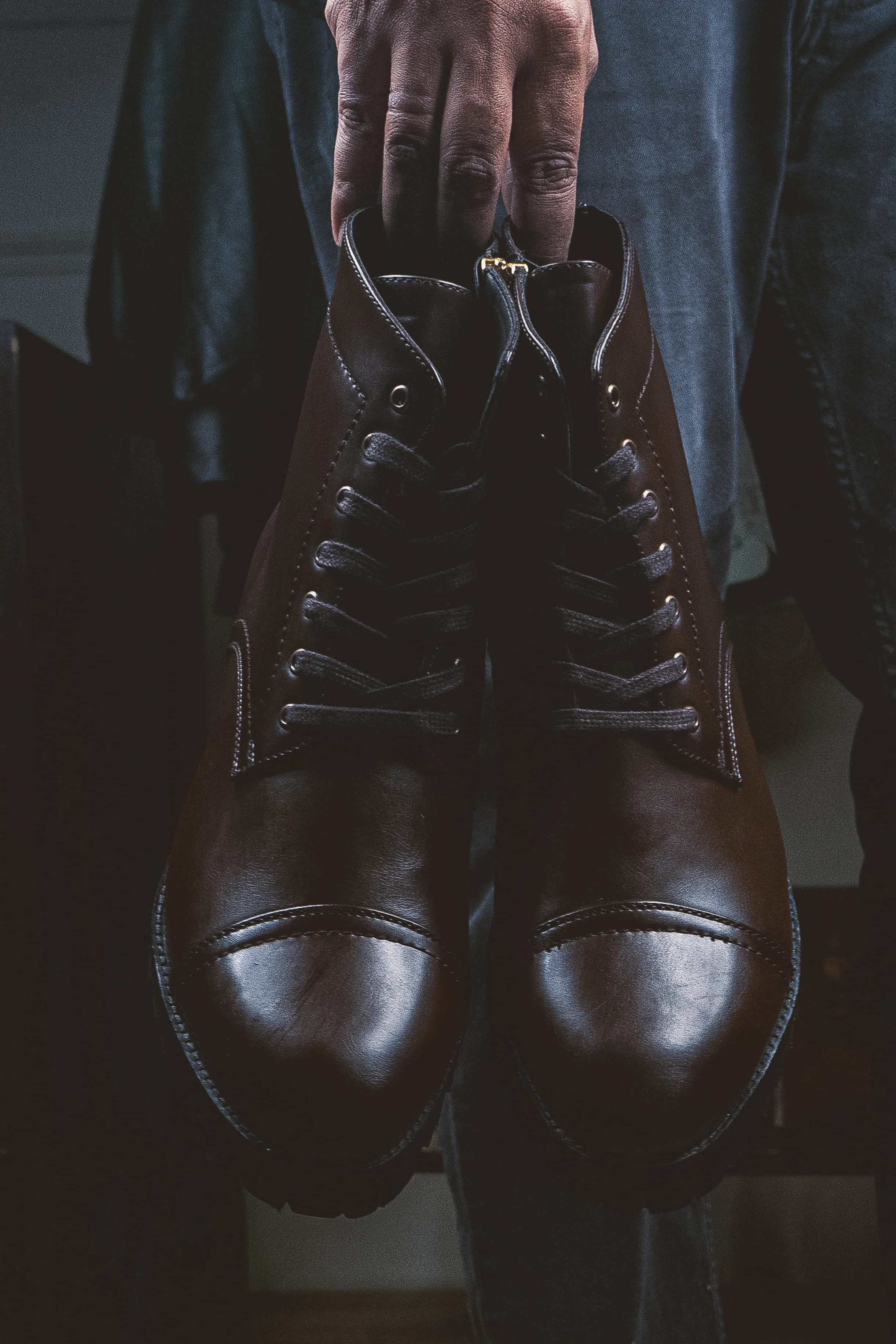 Magistrate Dark Coffee Boots - Image 9