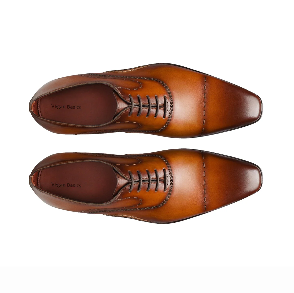 Marco Brown Oxford Shoes - Image 2