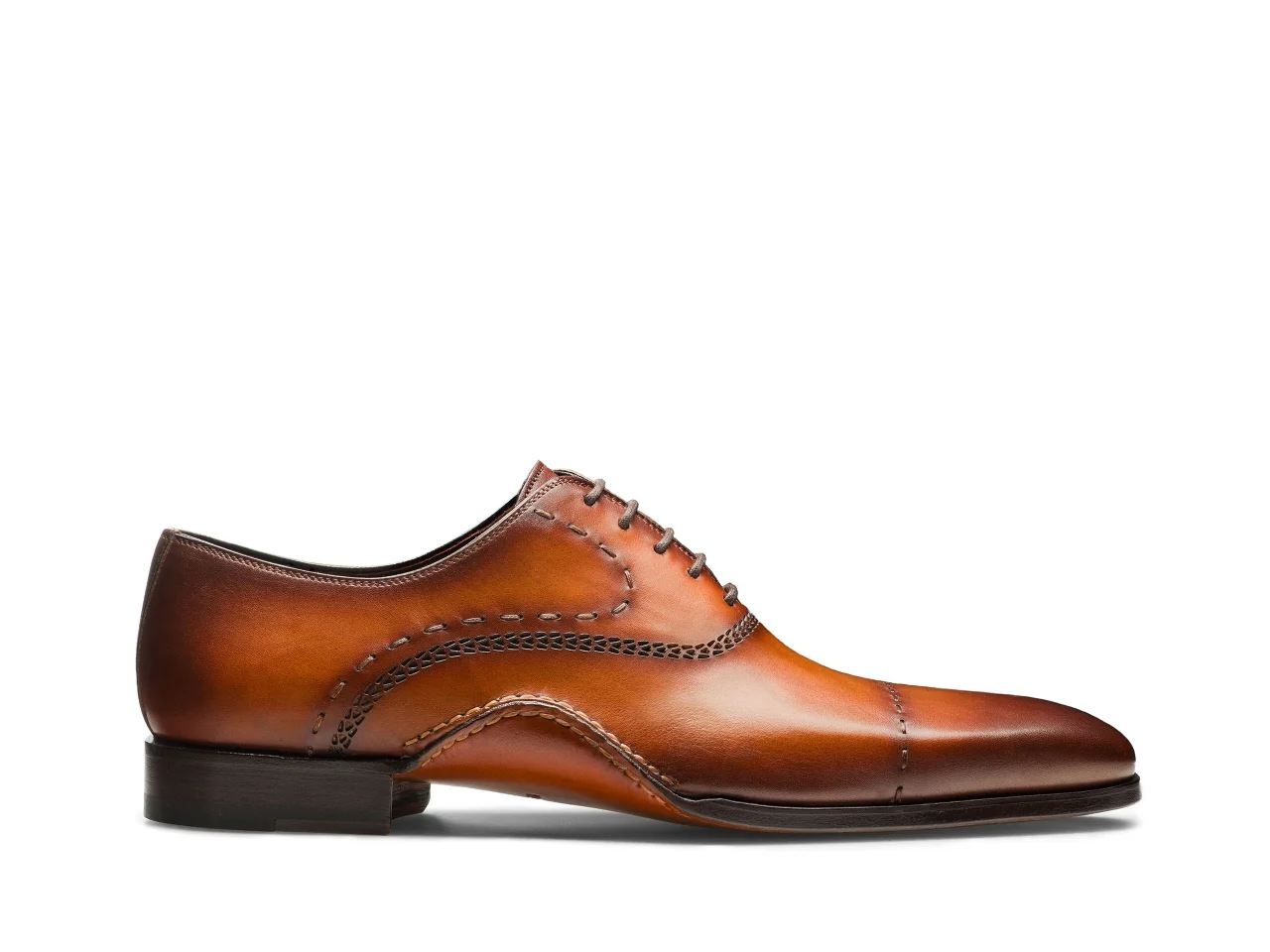 Marco Brown Oxford Shoes - Image 3