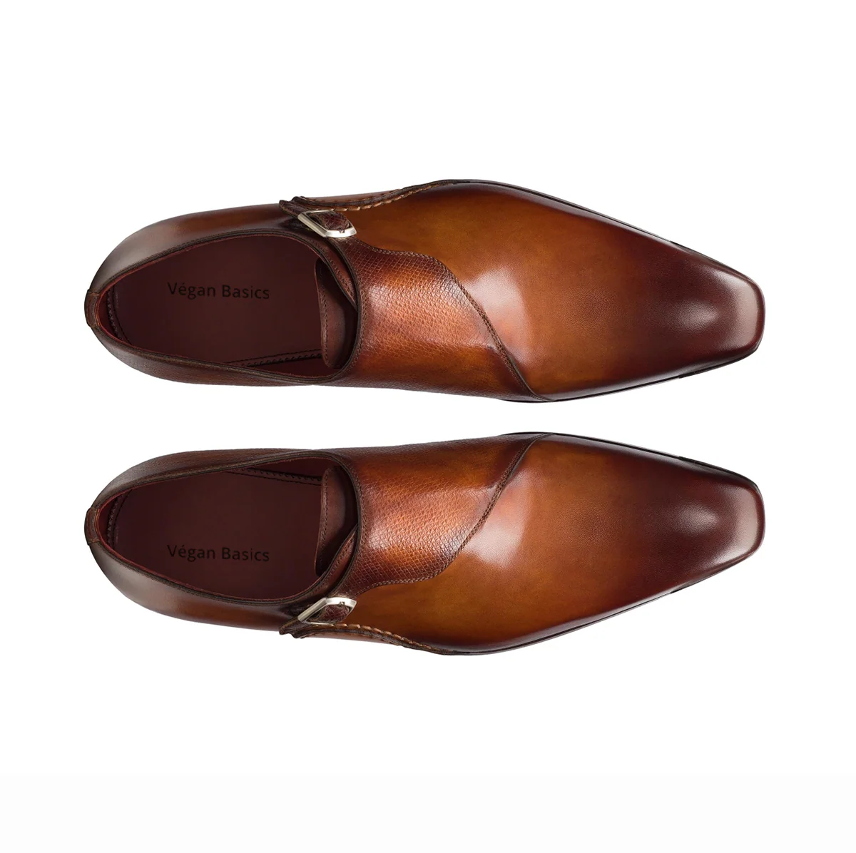 Marvel Brown Single Strap Monk Shoes - Image 2