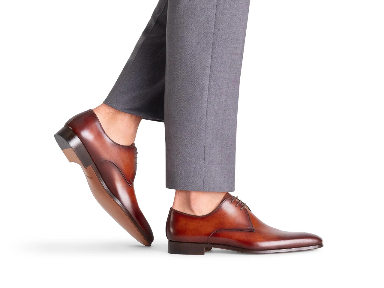 Moco Brown Oxford Shoes - Image 3