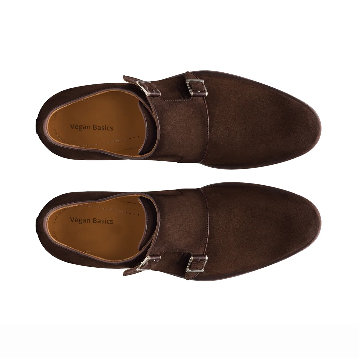 Quole Brown Suede Monk Shoes - Image 2