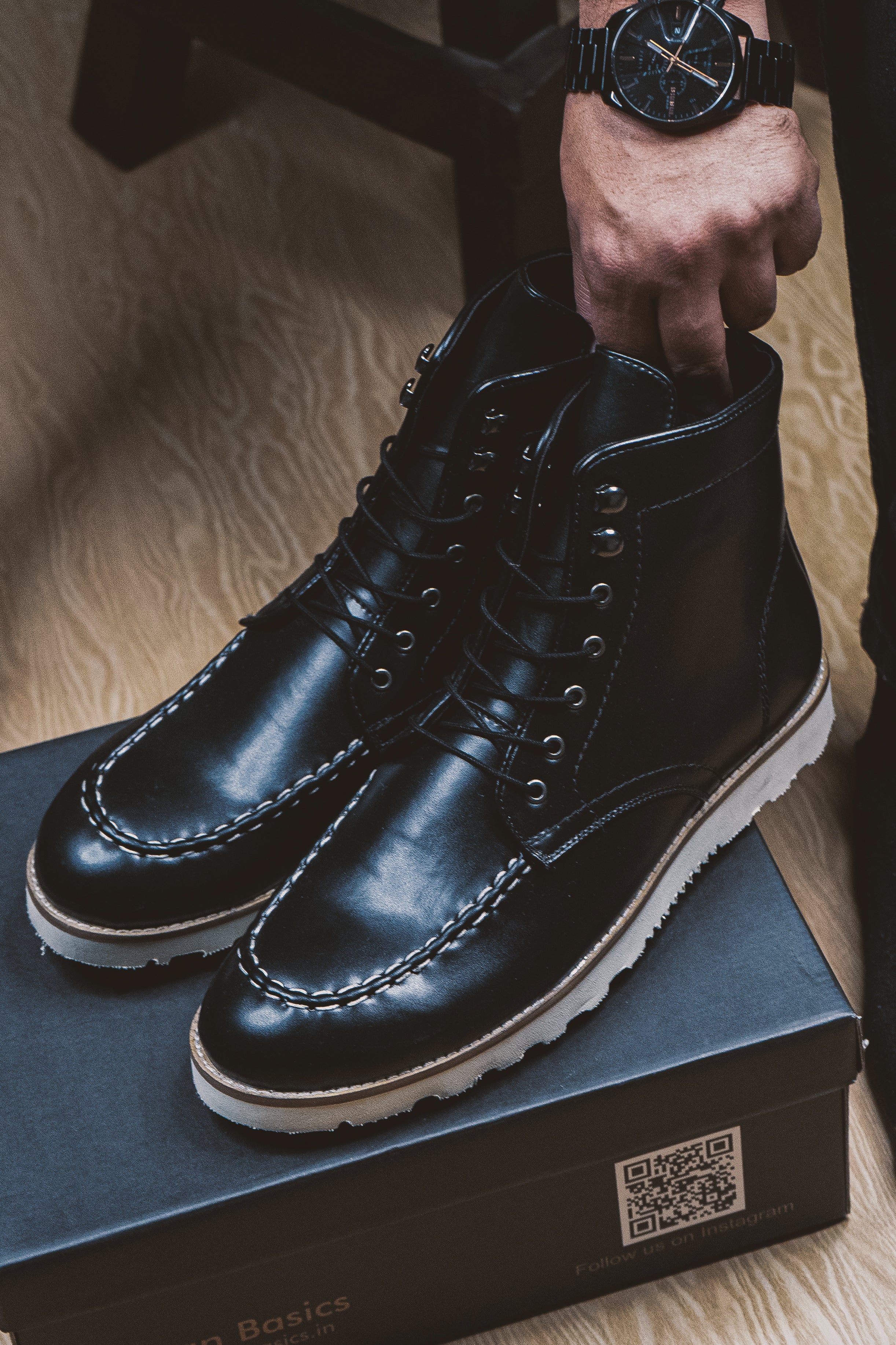 Sentinel Black Boots - Image 3