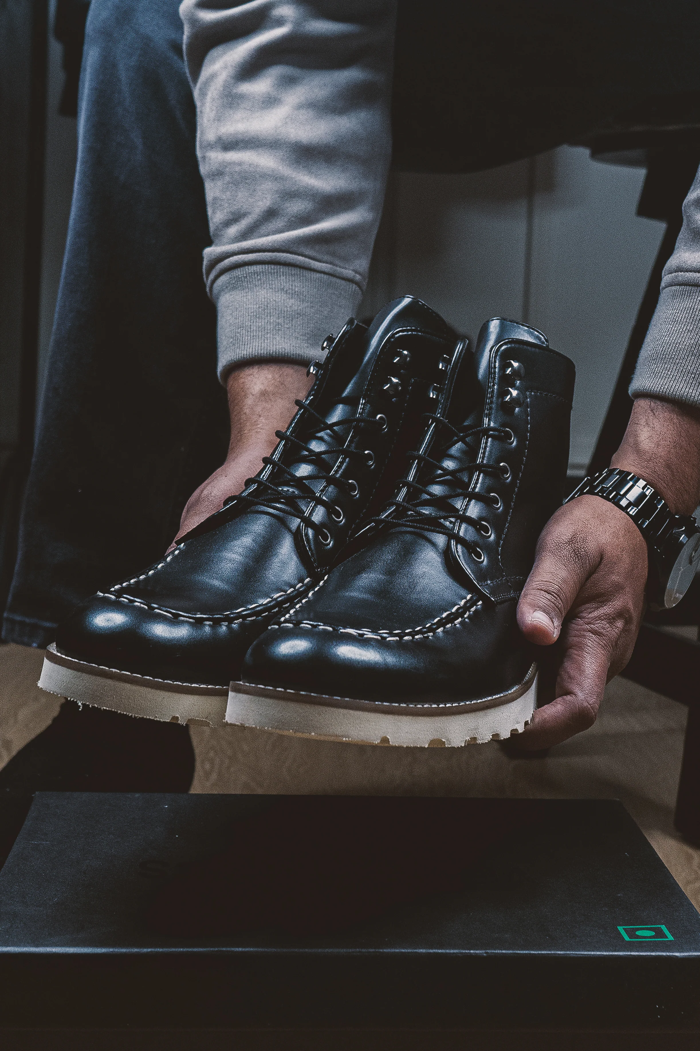 Sentinel Black Boots - Image 4